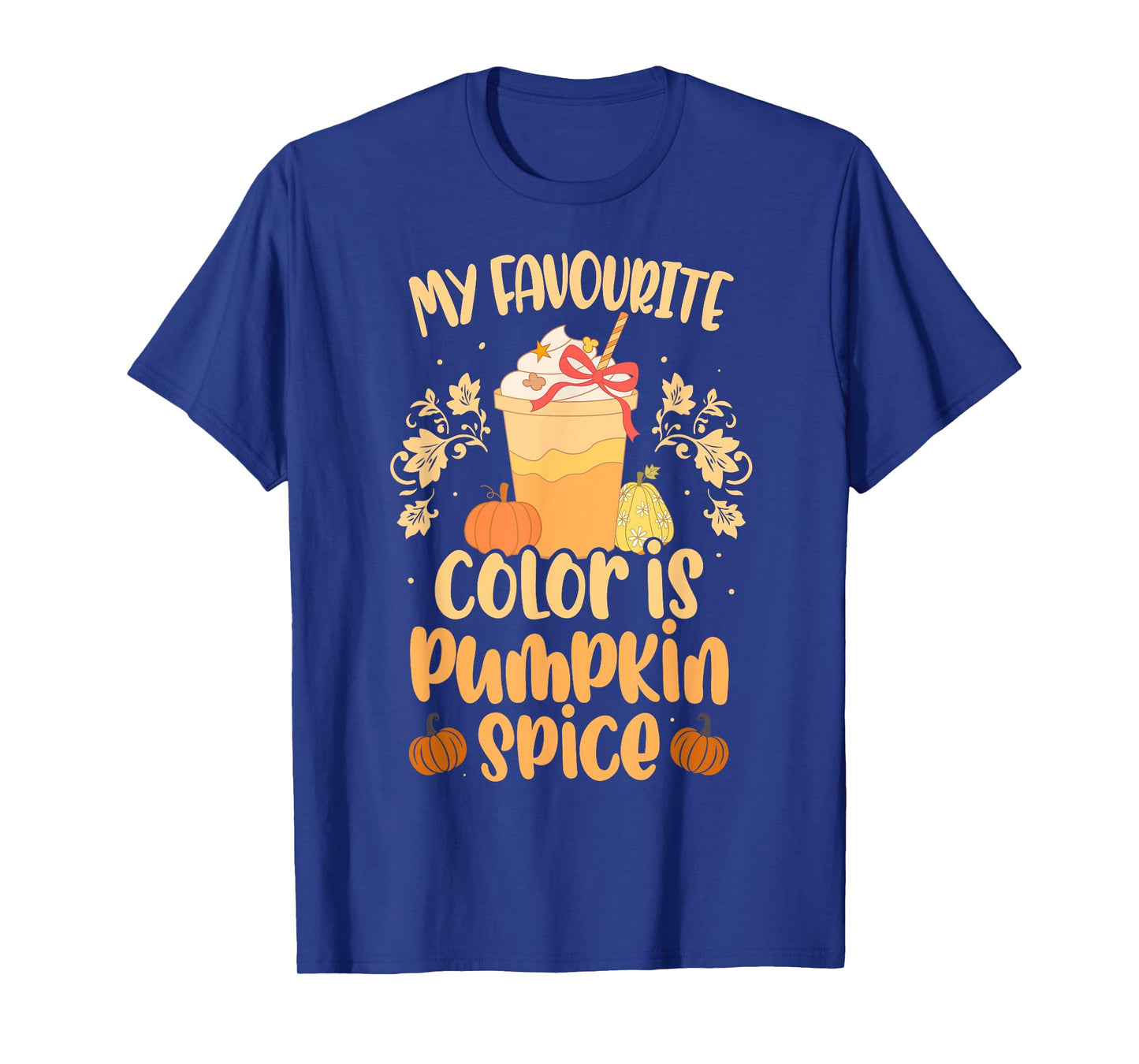 Favourite color pumpkin spice fall season T-Shirt