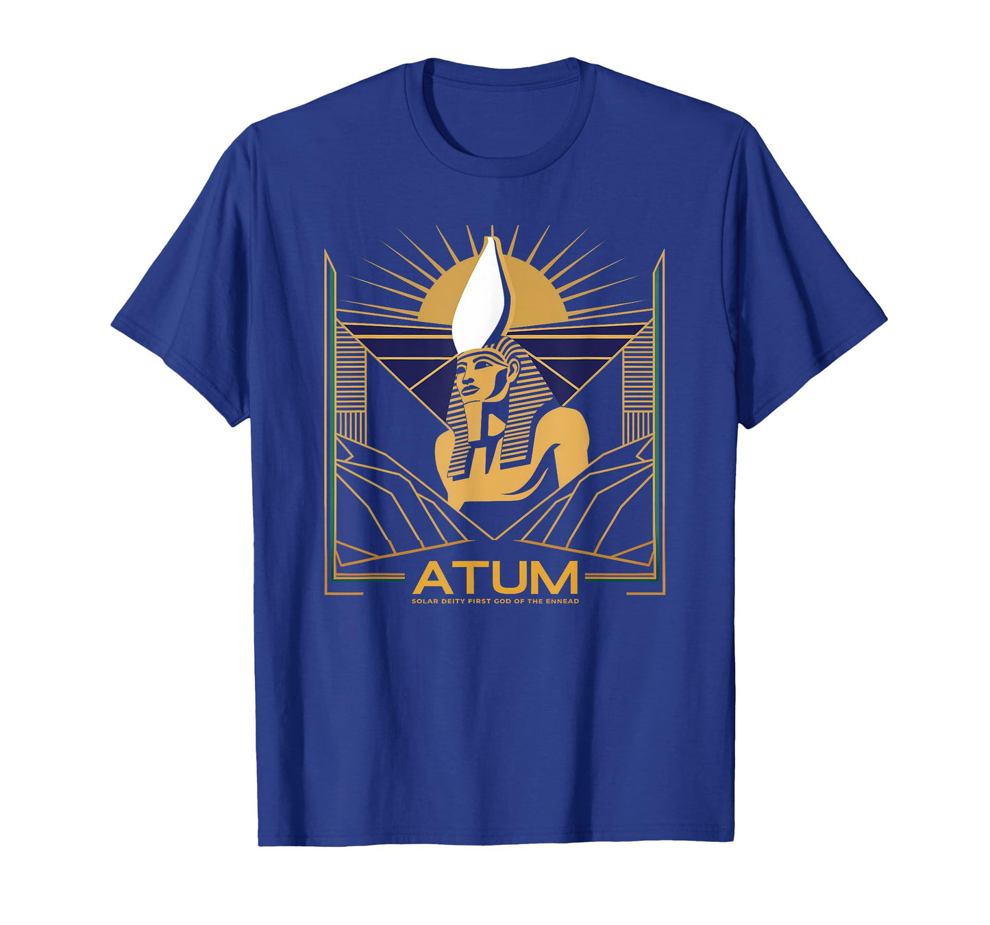Atum Ancient Egyptian Sun God Creator Solar Deity T-Shirt