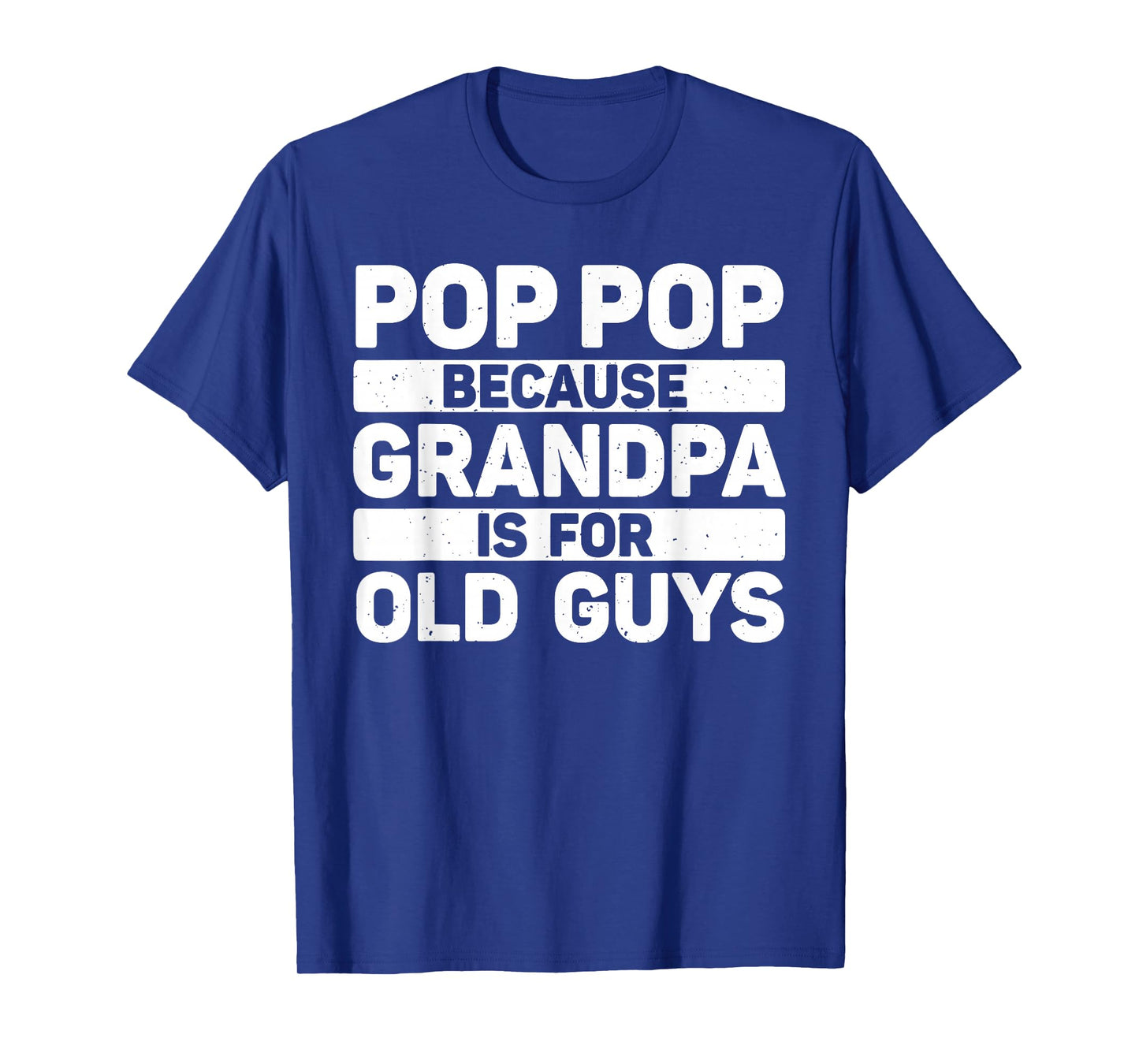 Pop Pop Art Grandpa T-Shirt For Grandkids Father's Day