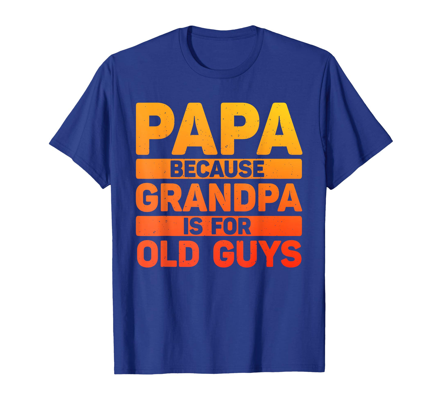 Papa Art For Grandpa Men From Grandkids Father's Day Papa T-Shirt