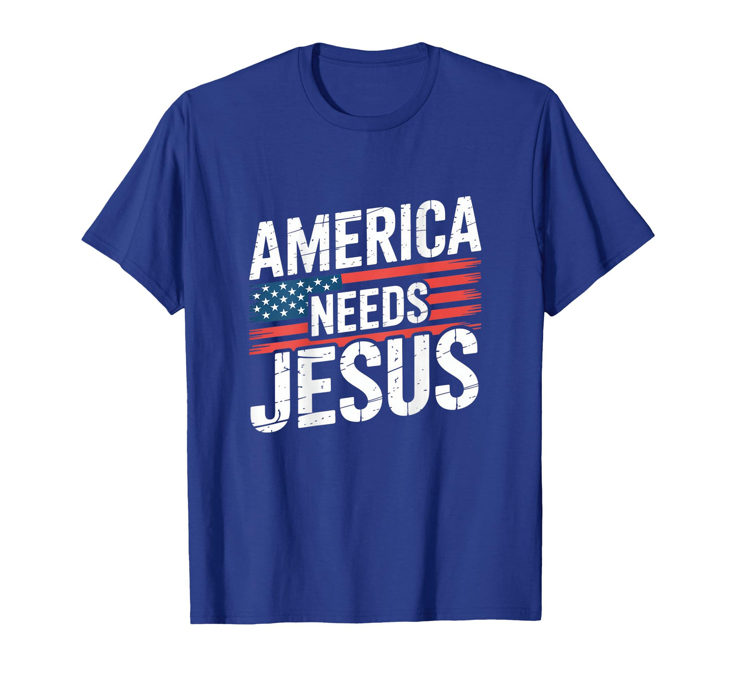 America Needs Jesus Lightblessed - Perfect Christian Gifts T-Shirt