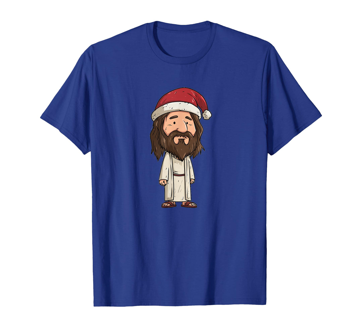 Amazing Jesus Christ with Hat for Nice Christmas Night T-Shirt
