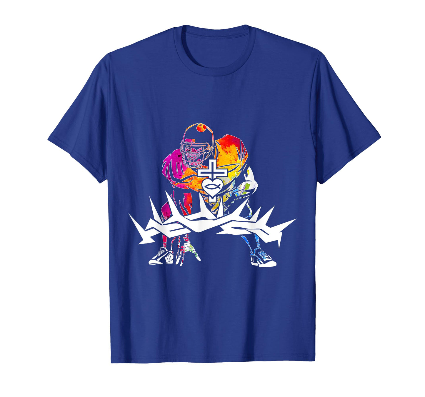 Religious Jesus Football Christian GOD Football T-Shirt