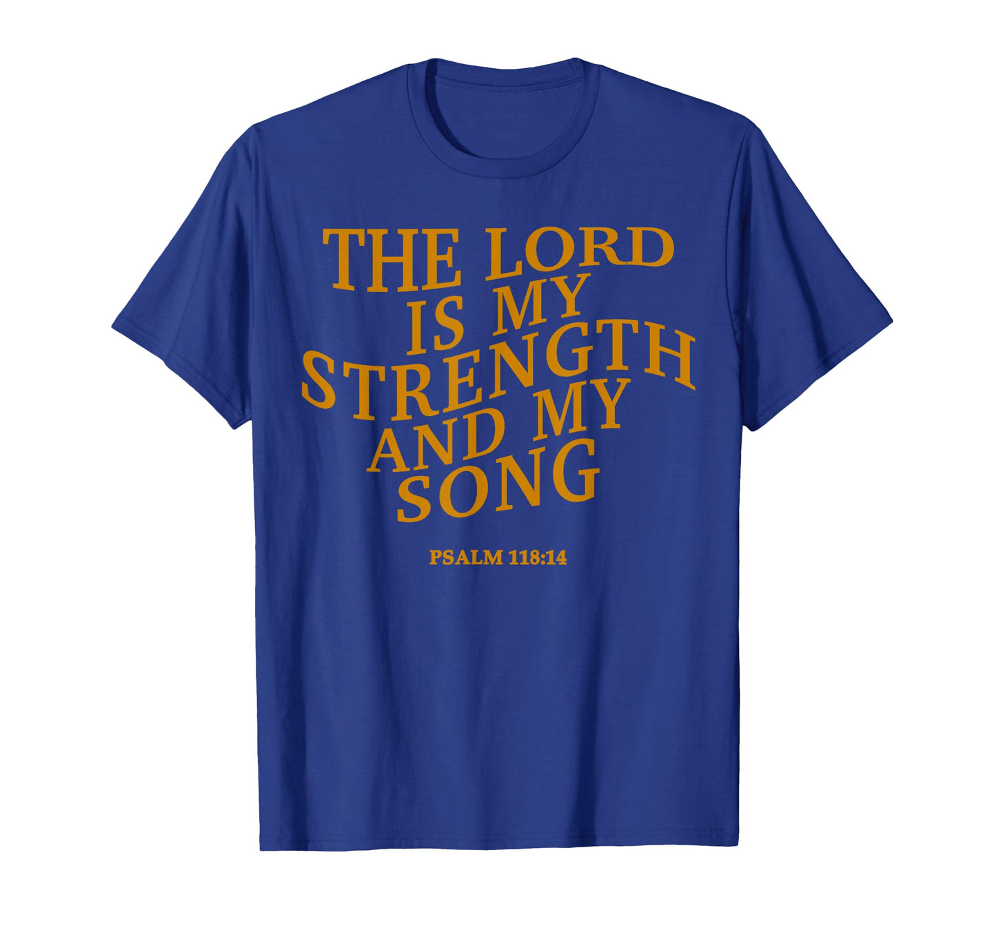 The Lord is My Strength and My Song Christian Jesus God Mom T-Shirt