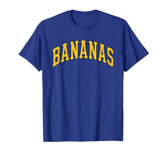 Banana Retro Throwback Popular Fruit Humor Bananas T-Shirt - T-Shirt | Royal