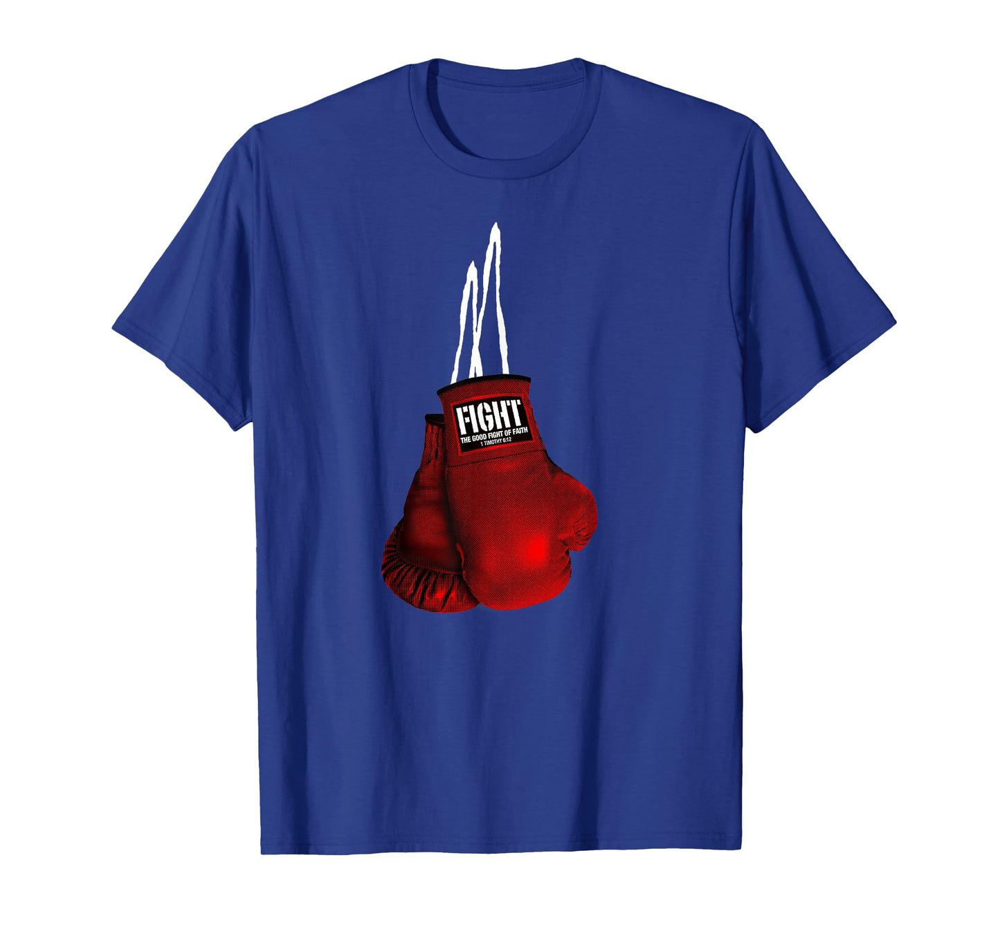 Fight the good of Faith Christian T-Shirt Christian Boxing T-Shirt