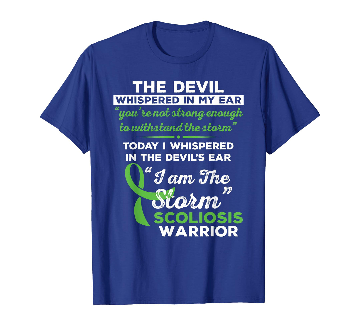 I Am the Storm Scoliosis Warrior T-Shirt T-Shirt