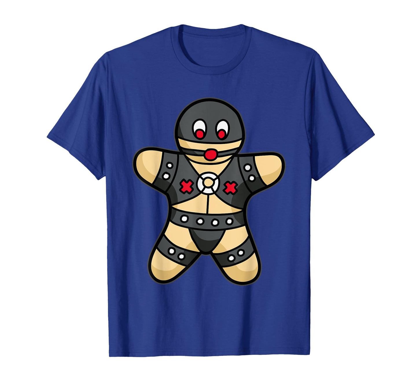 Kinky Gingerbread Man - BDSM & Bondage Humor T-Shirt