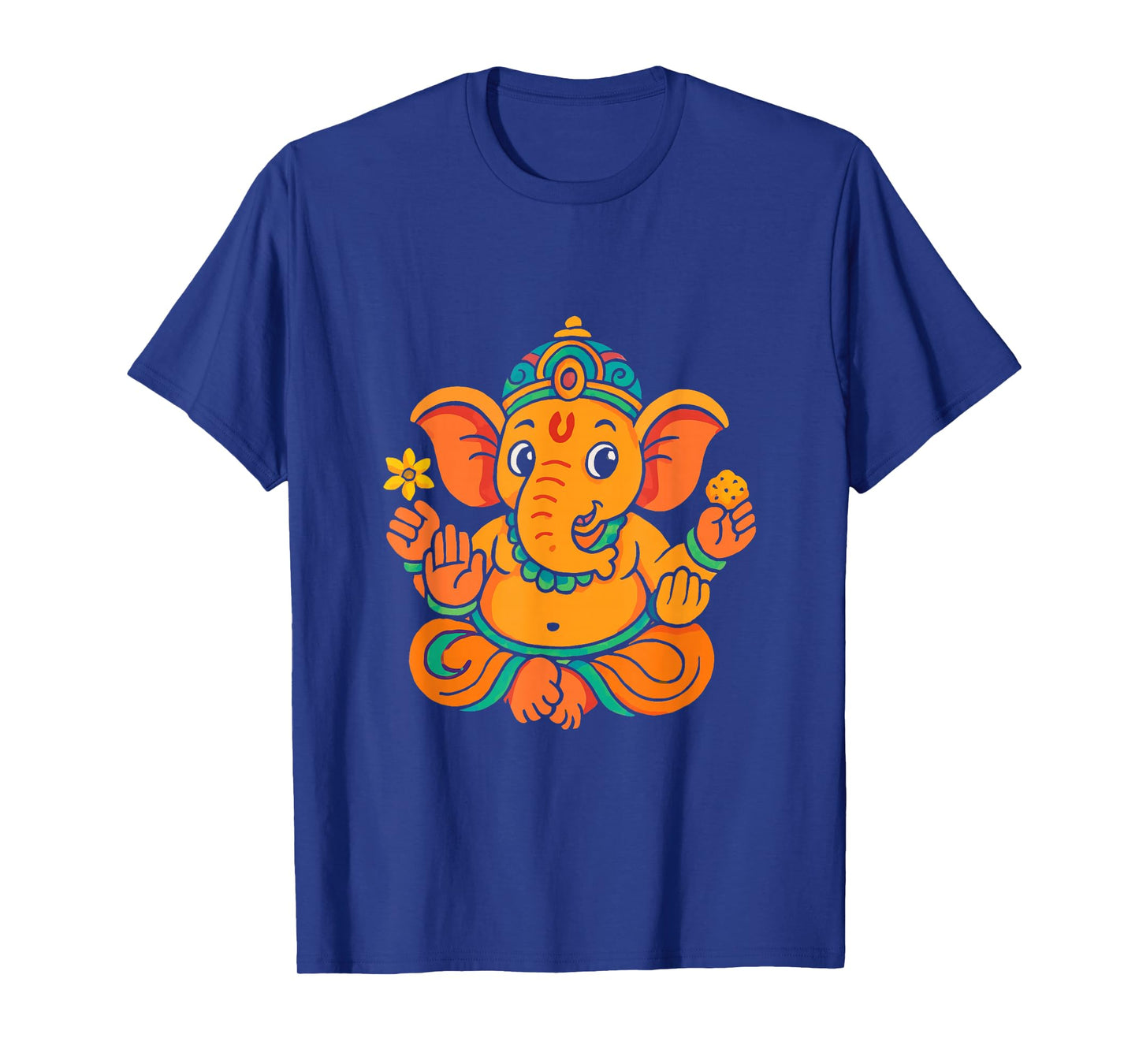 Ganesh Symbol Yoga Hindu Elephant God Ganesha Puja T-Shirt