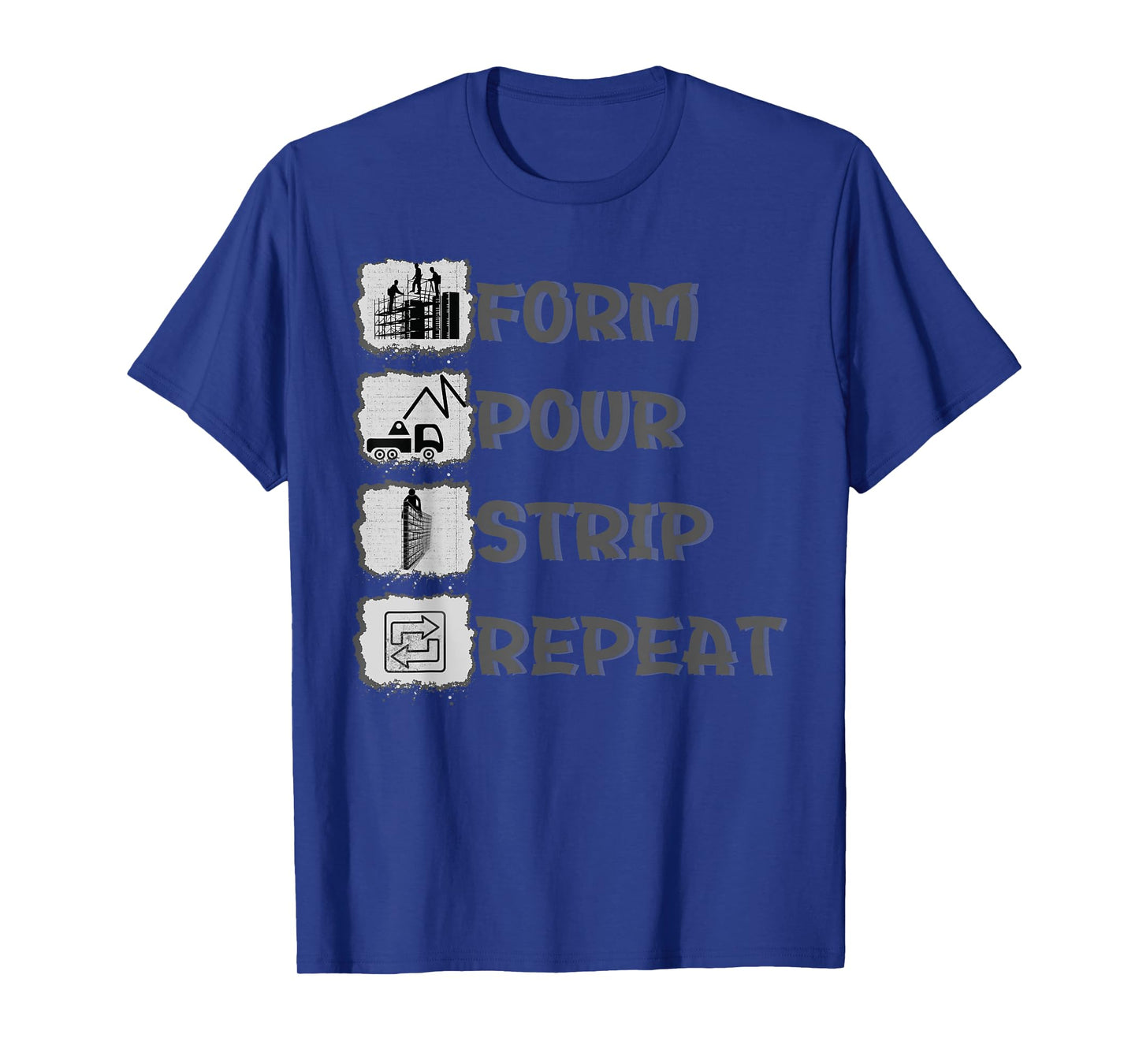 Concrete Worker T-shirt, Funny Concrete Dad People Quote T-Shirt