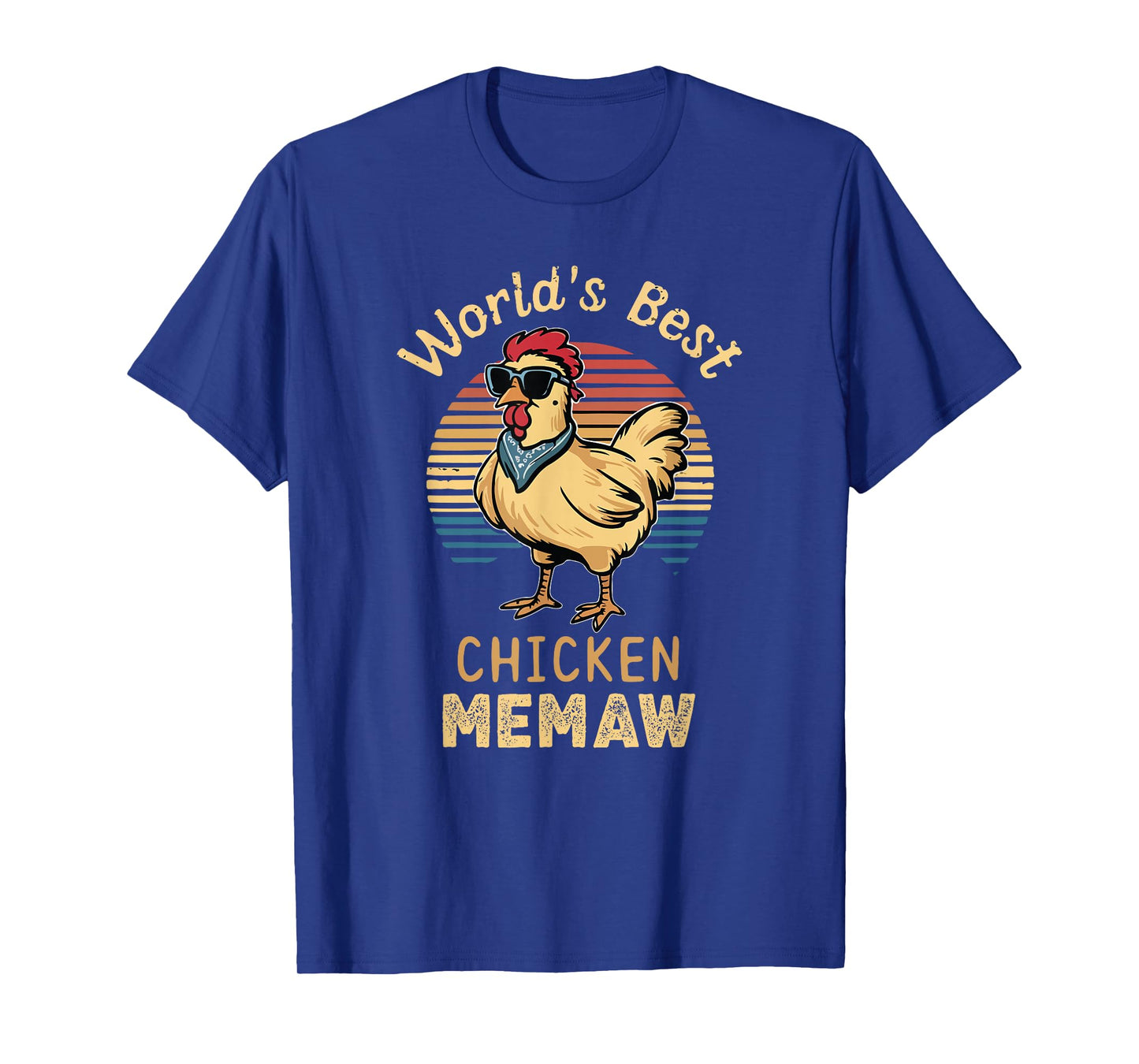 World's Best Chicken Memaw Hen Farmer Lover T-Shirt