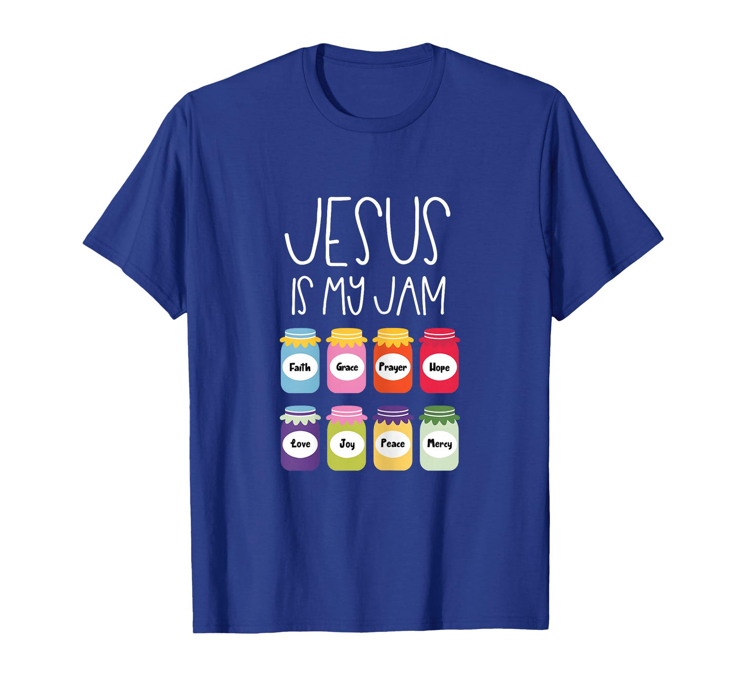 Jesus is My Jam Christian Women’s Shirt - Faith Cross Bible T-Shirt