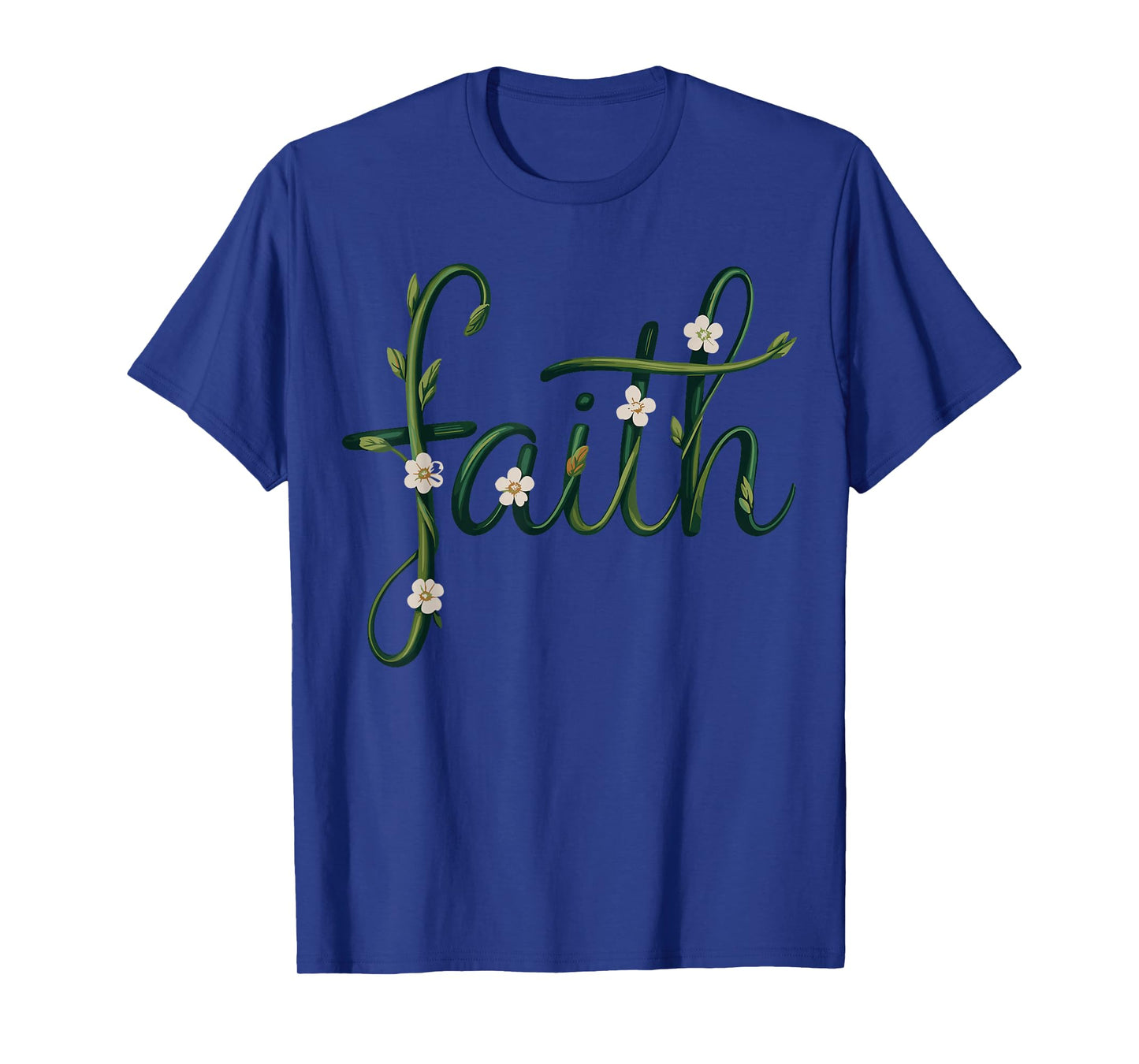 Faith Daisy Flower Christian T-Shirt