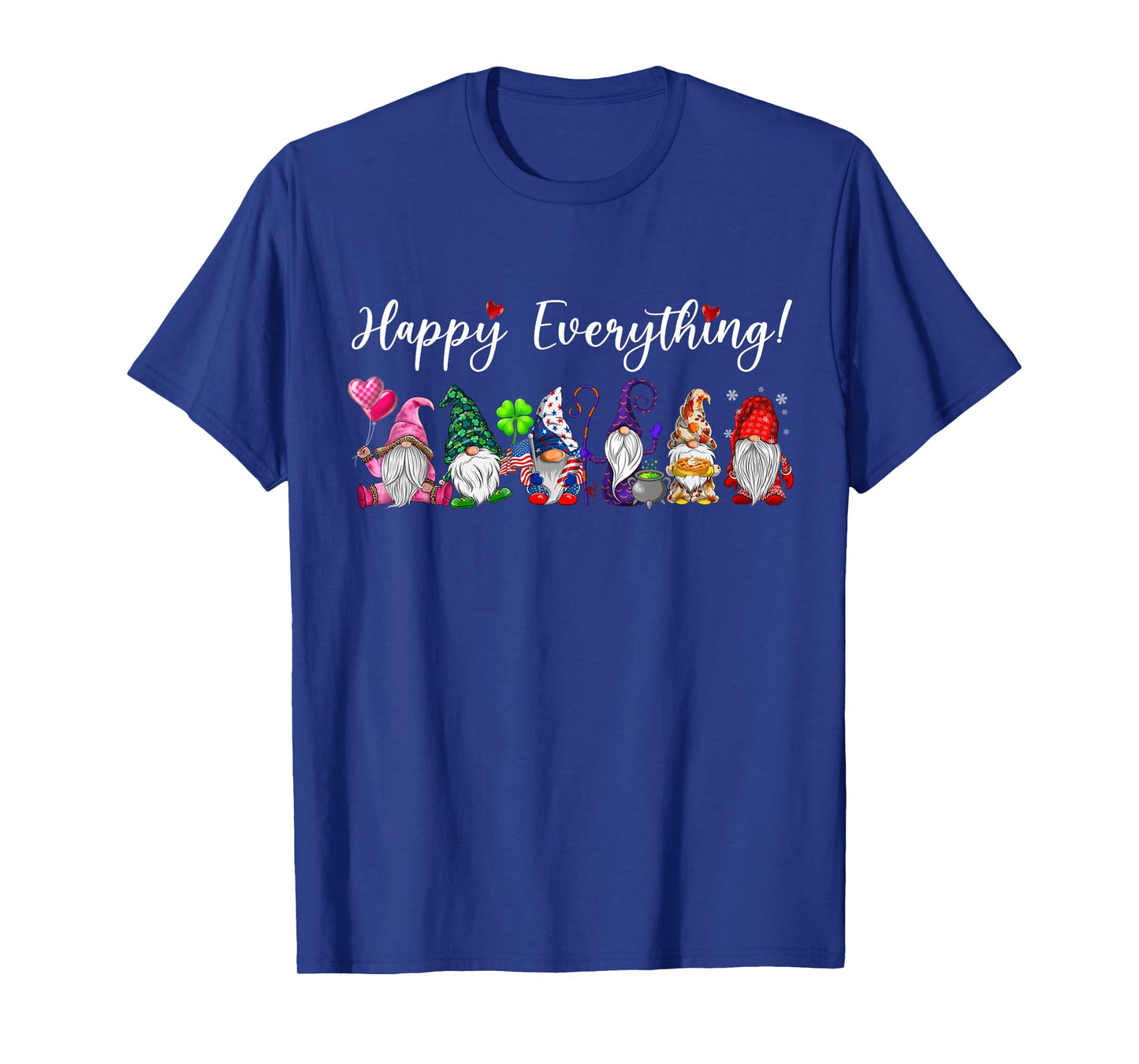 Happy Everything Gnomes Every Seasons All Year T-Shirt