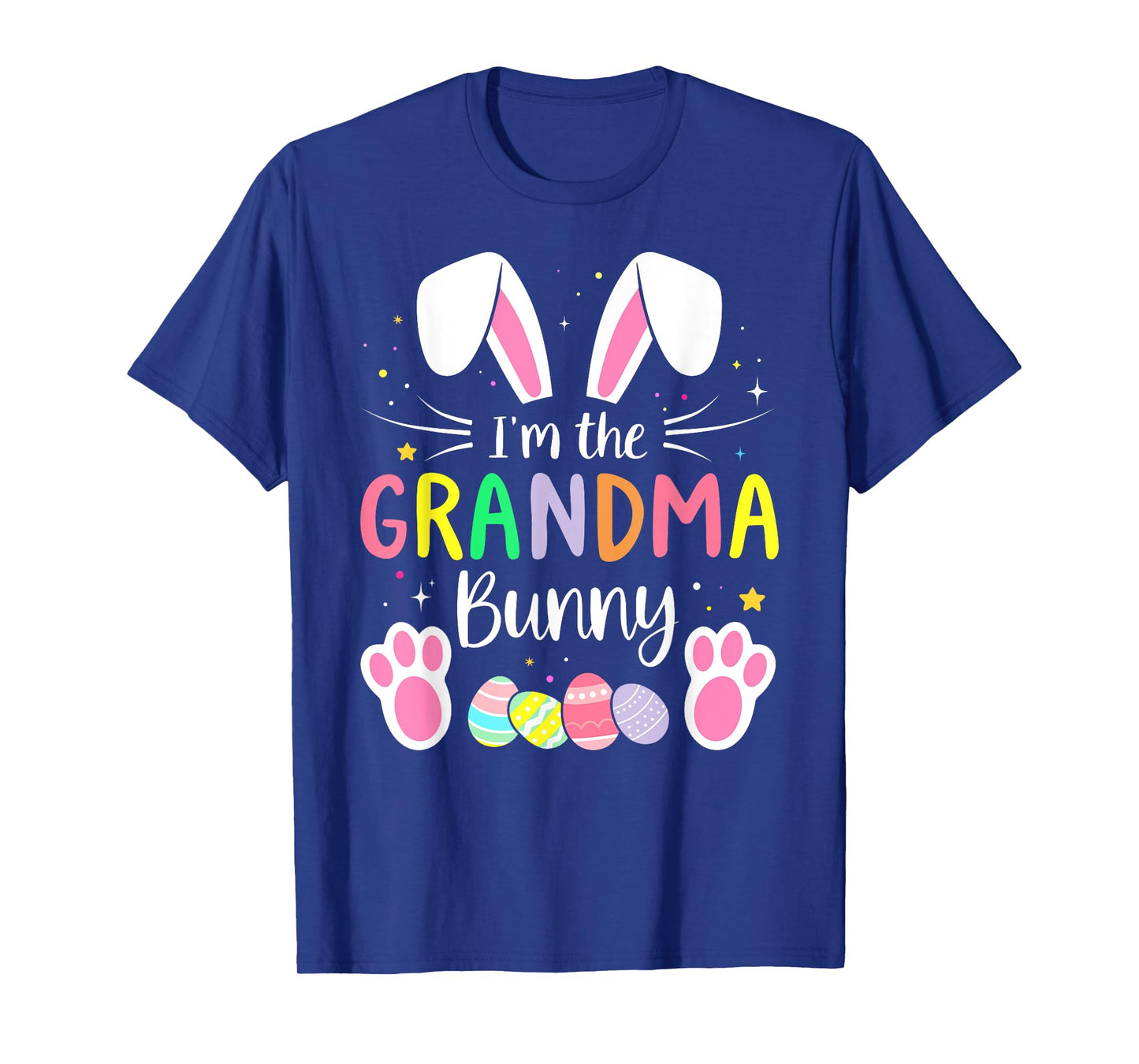 Im the grandma bunny funny matching easter family T-Shirt