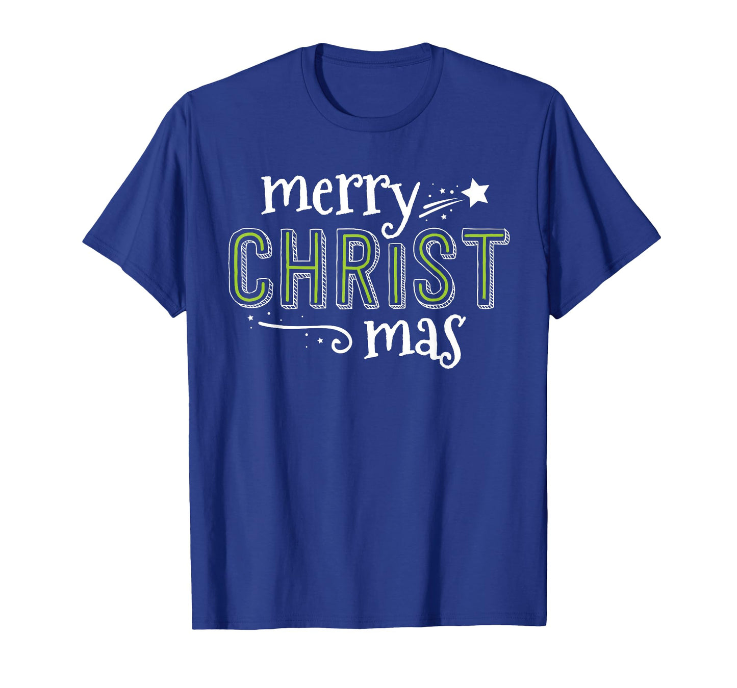 Merry Christ Mas Christian Jesus South Women's Christmas T-Shirt