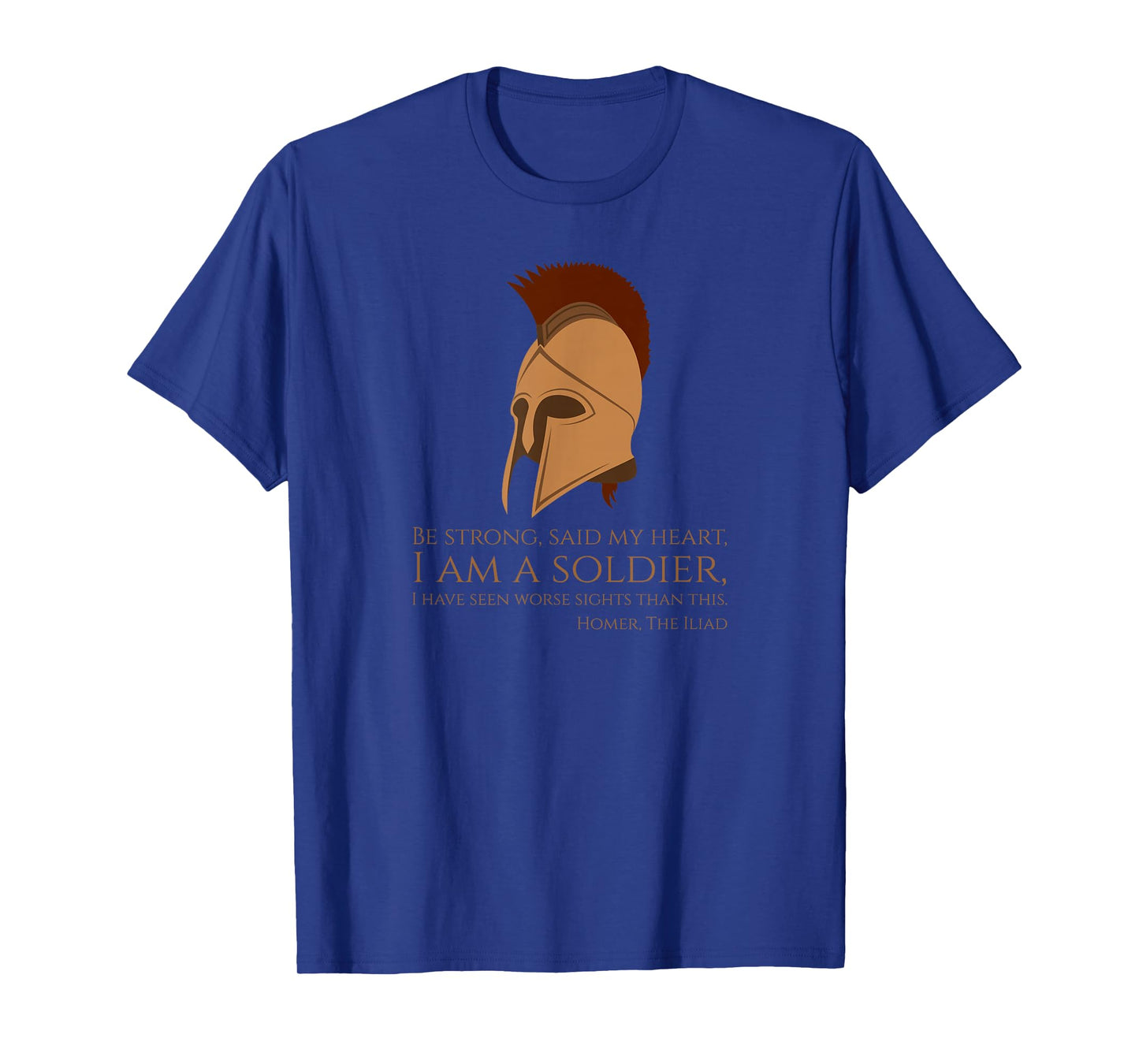 The Iliad Trojan War - Archaic Greek Quote - Motivational T-Shirt
