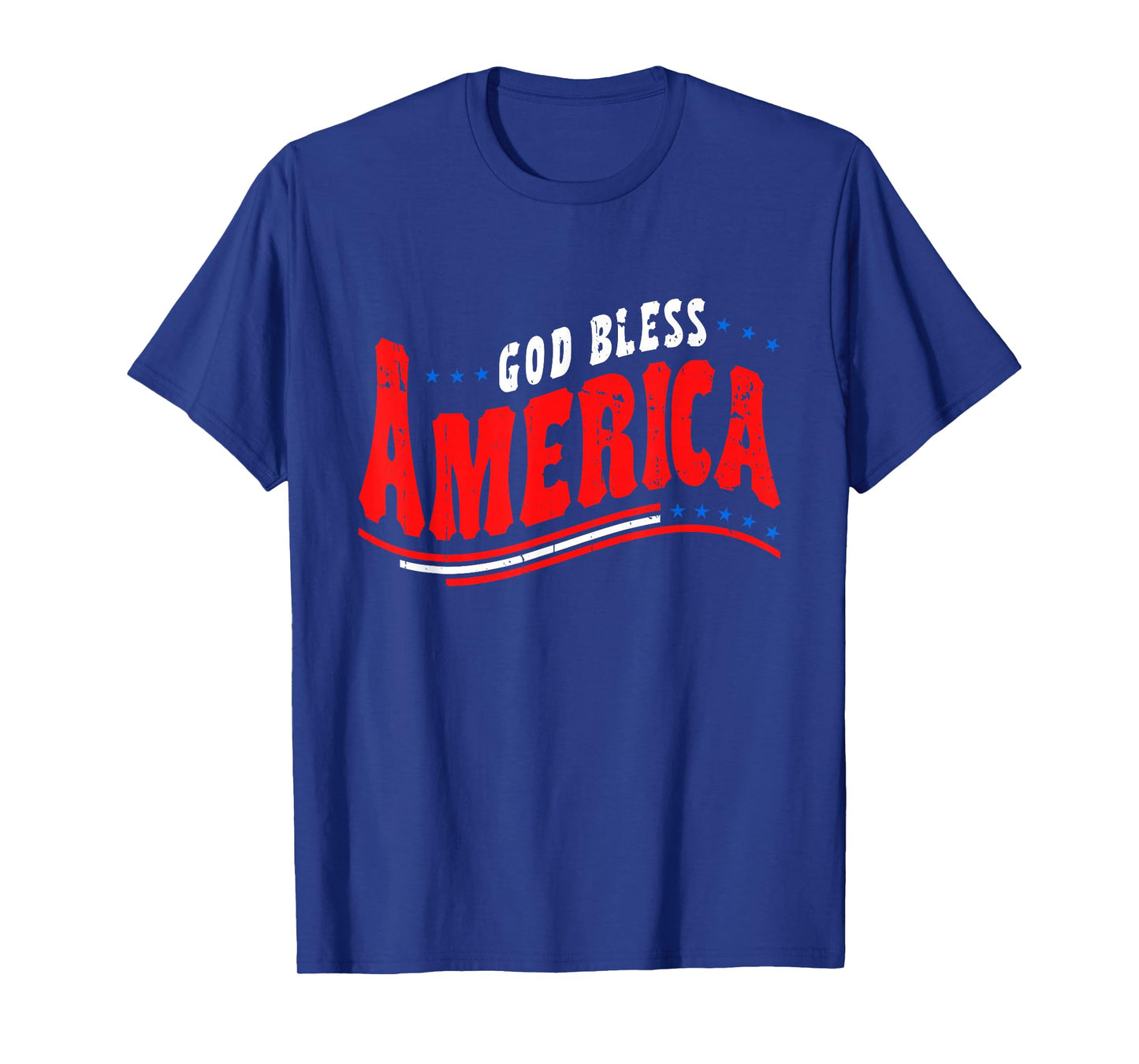 God Bless America Fourth of July Patriotic Christian T-Shirt