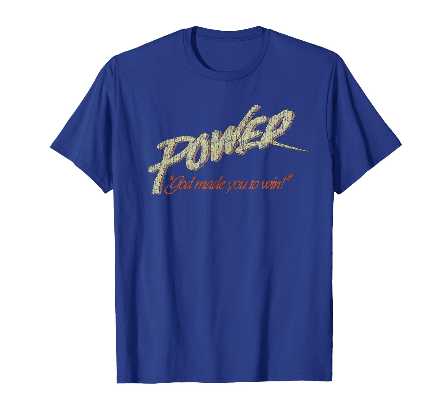 Vintage Power - God Made You To Win 1991 Christian Saying T-Shirt