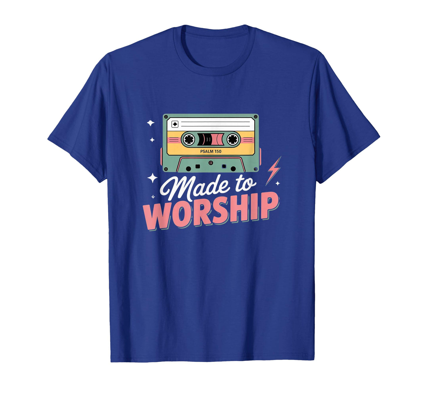 Made to Worship - Psalm 150 Cassette Tape Tee T-Shirt