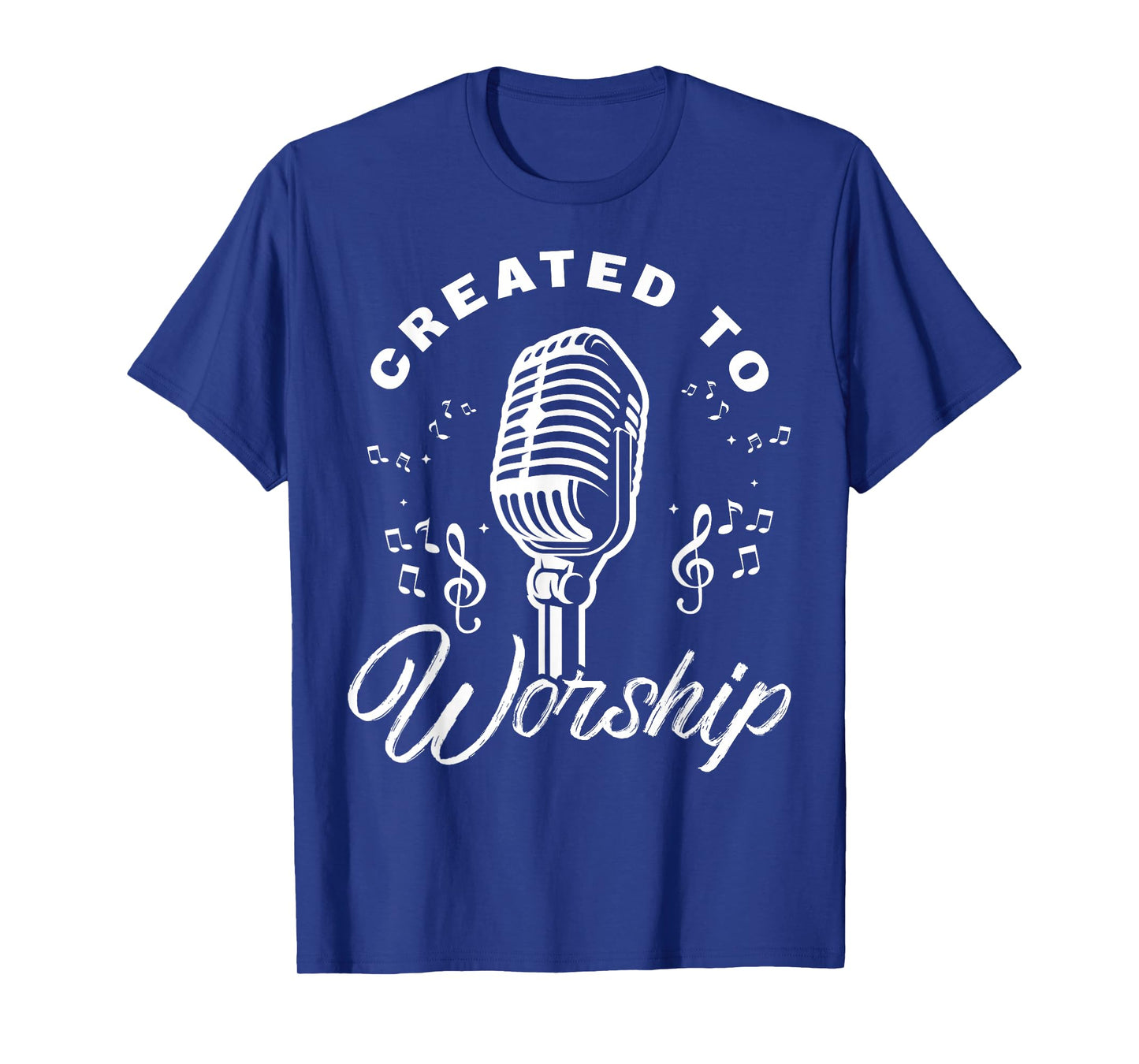 Created To Worship Gift Design For Christian God Fans T-Shirt
