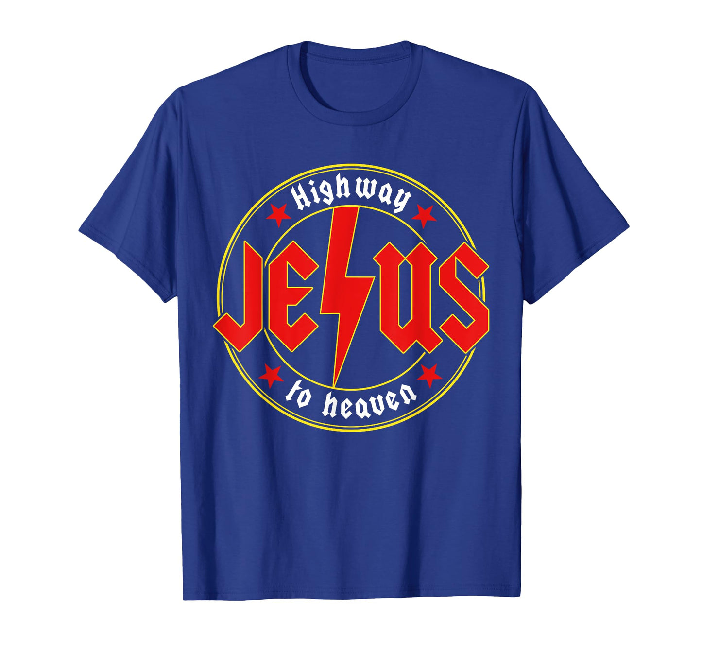 Jesus Highway To Heaven Christian Bible Verse Faith Prayer T-Shirt