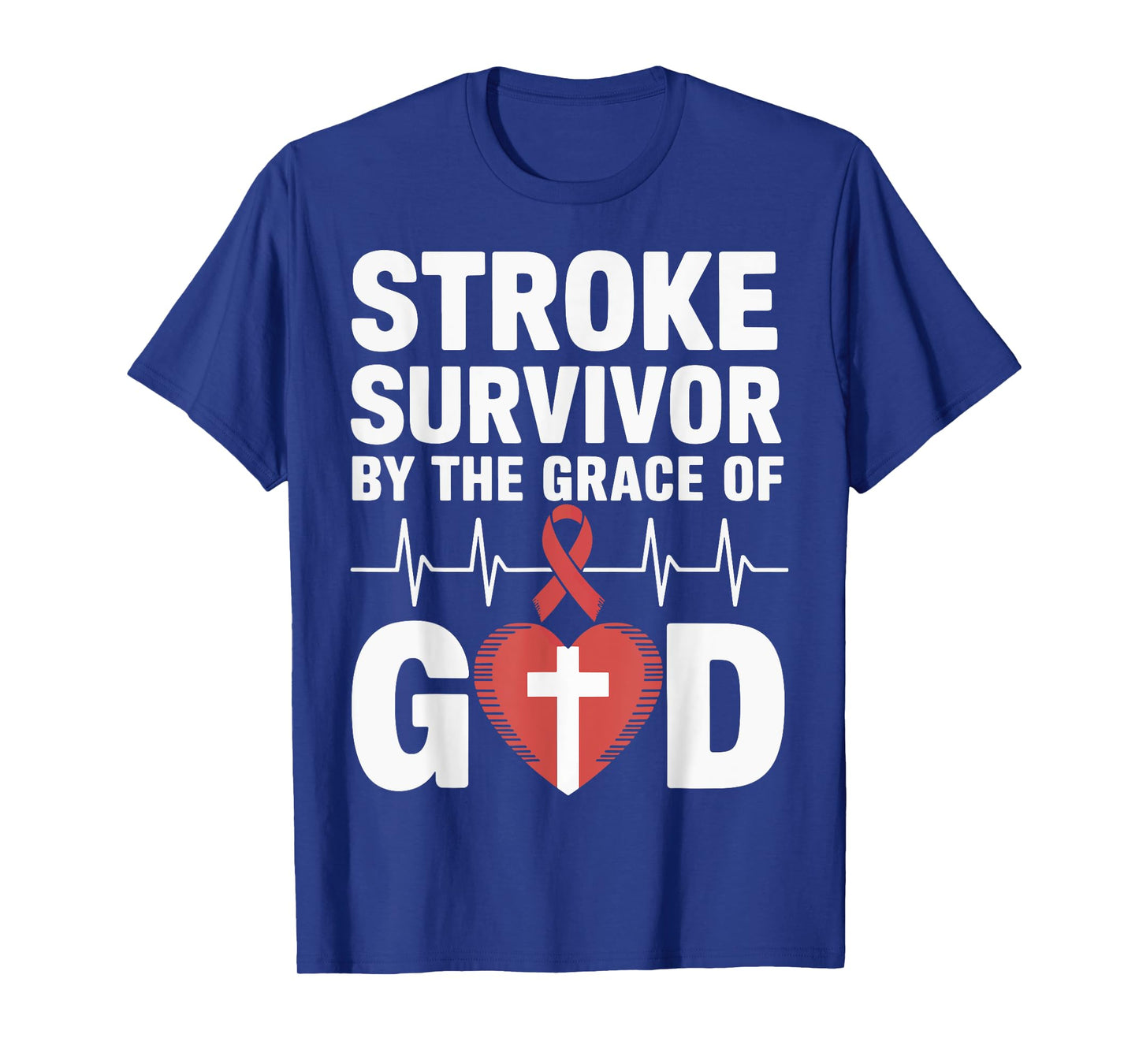 Stroke Survivor By The Grace Of God T-Shirt