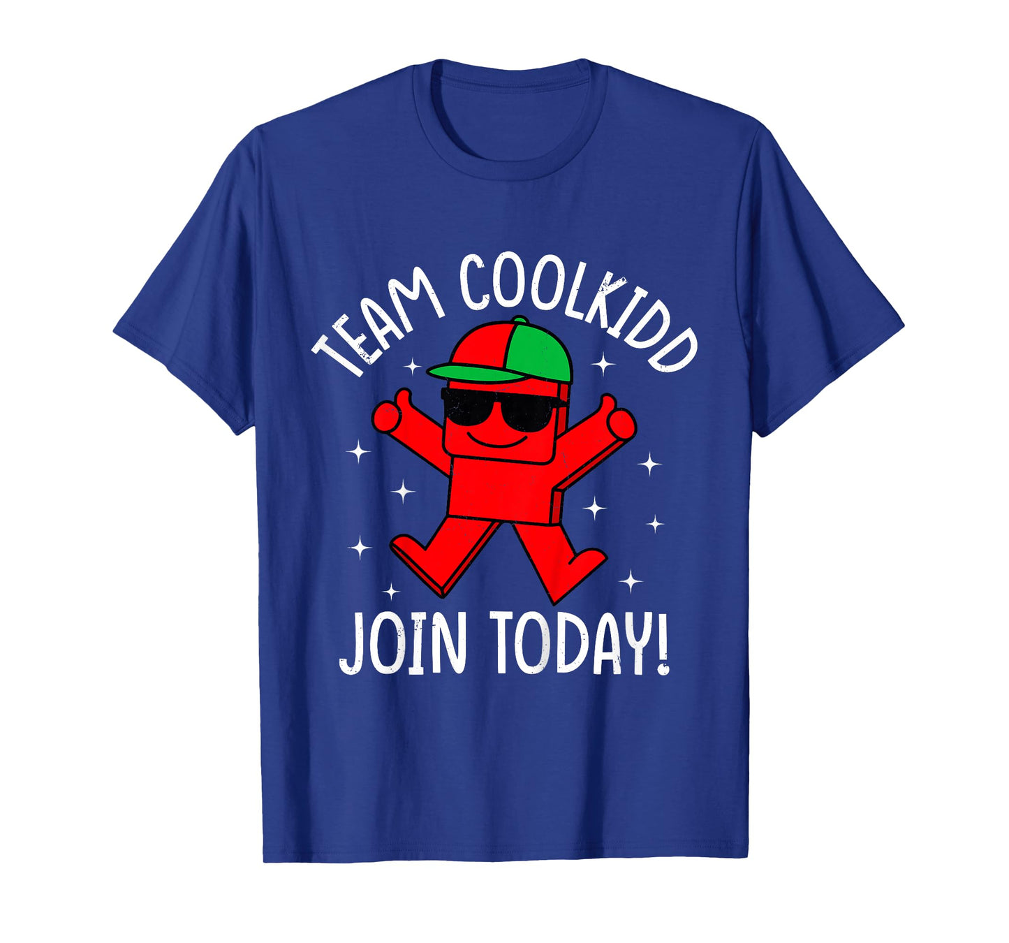 Kids Funny Team Coolkid Quote Trendy Youth Squad Design T-Shirt