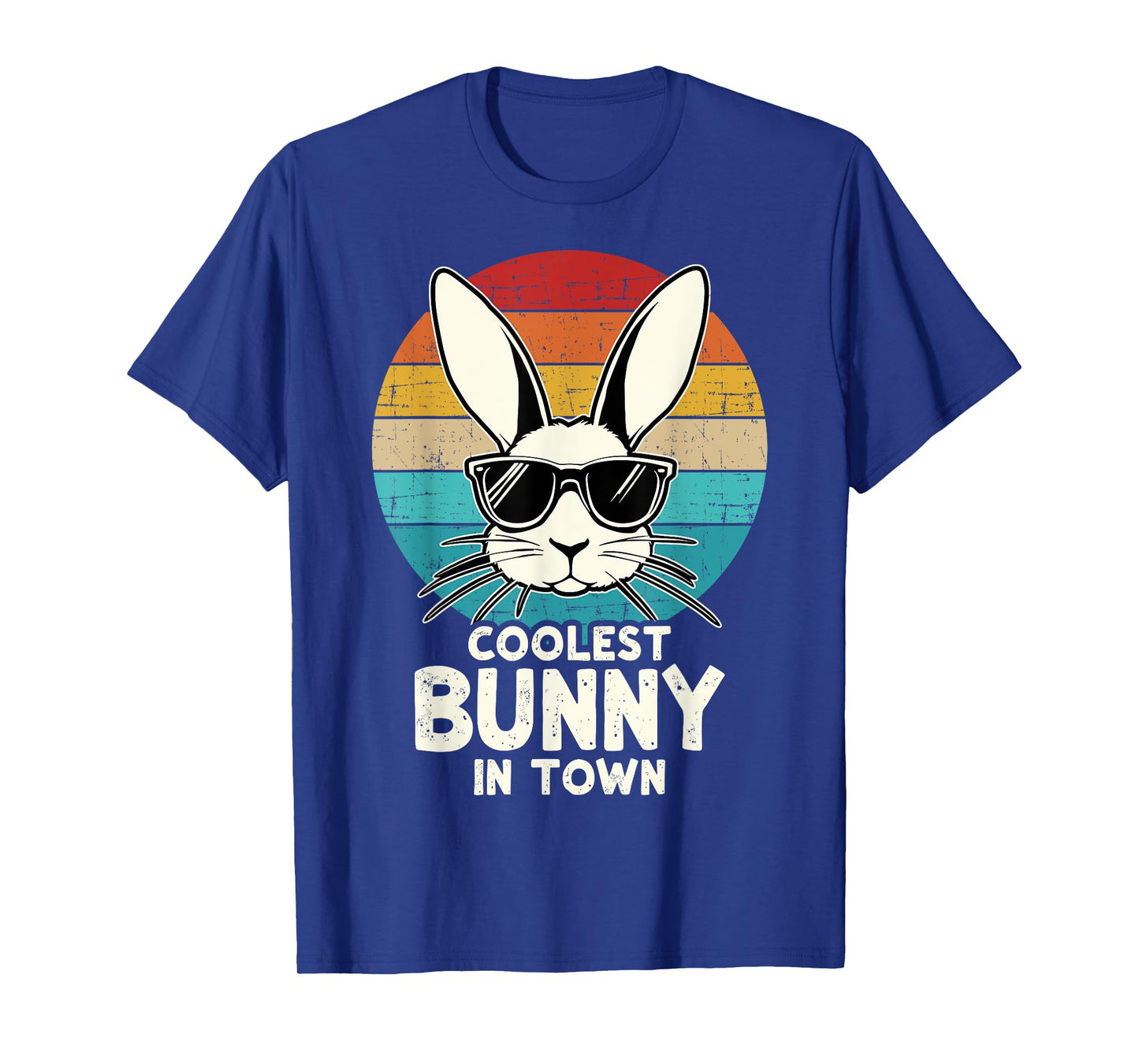 Coolest bunny in town for easter day kids toddler T-Shirt