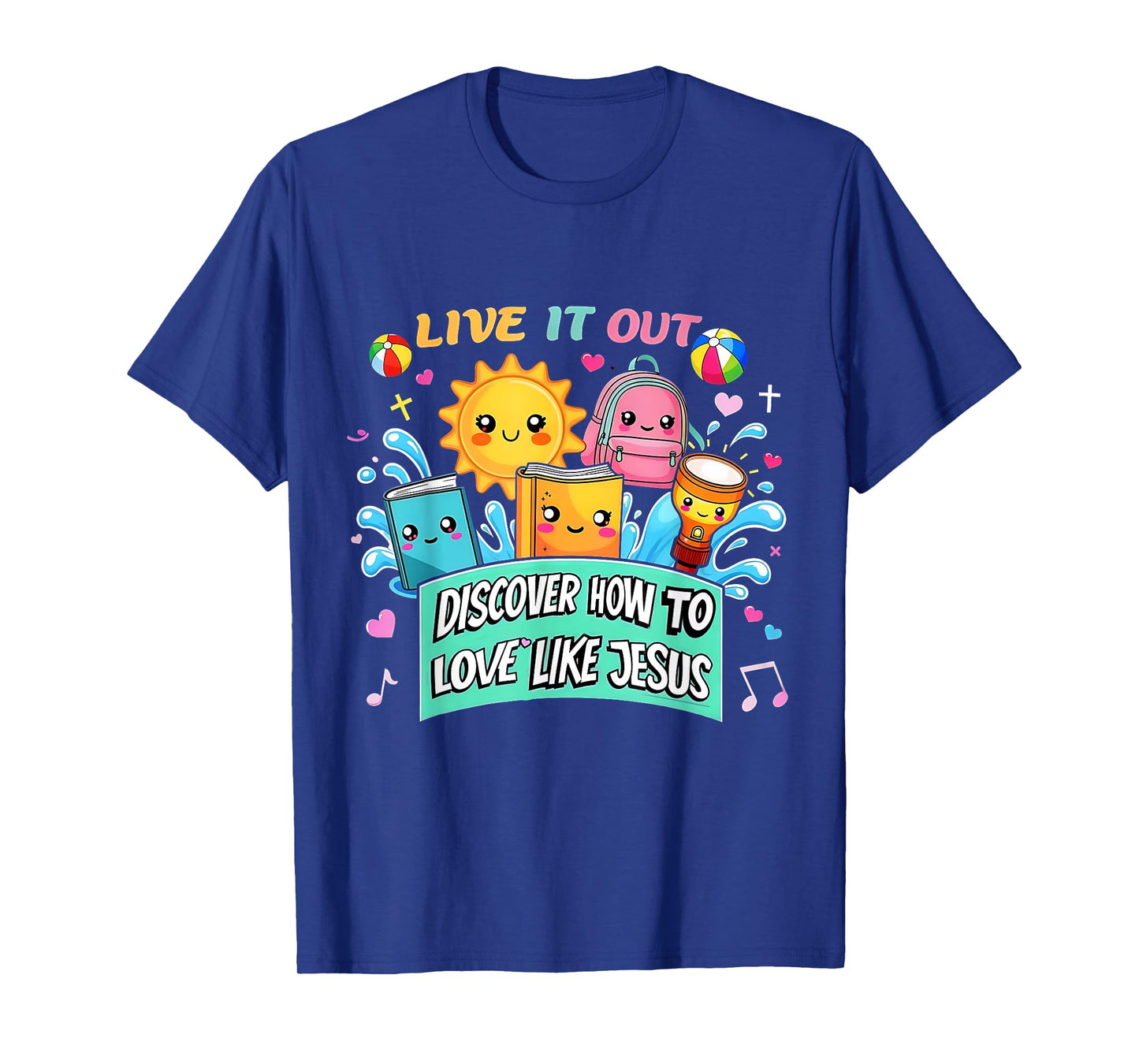 Live It Out Love Like Jesus VBS Summer 2025 Tee T-Shirt