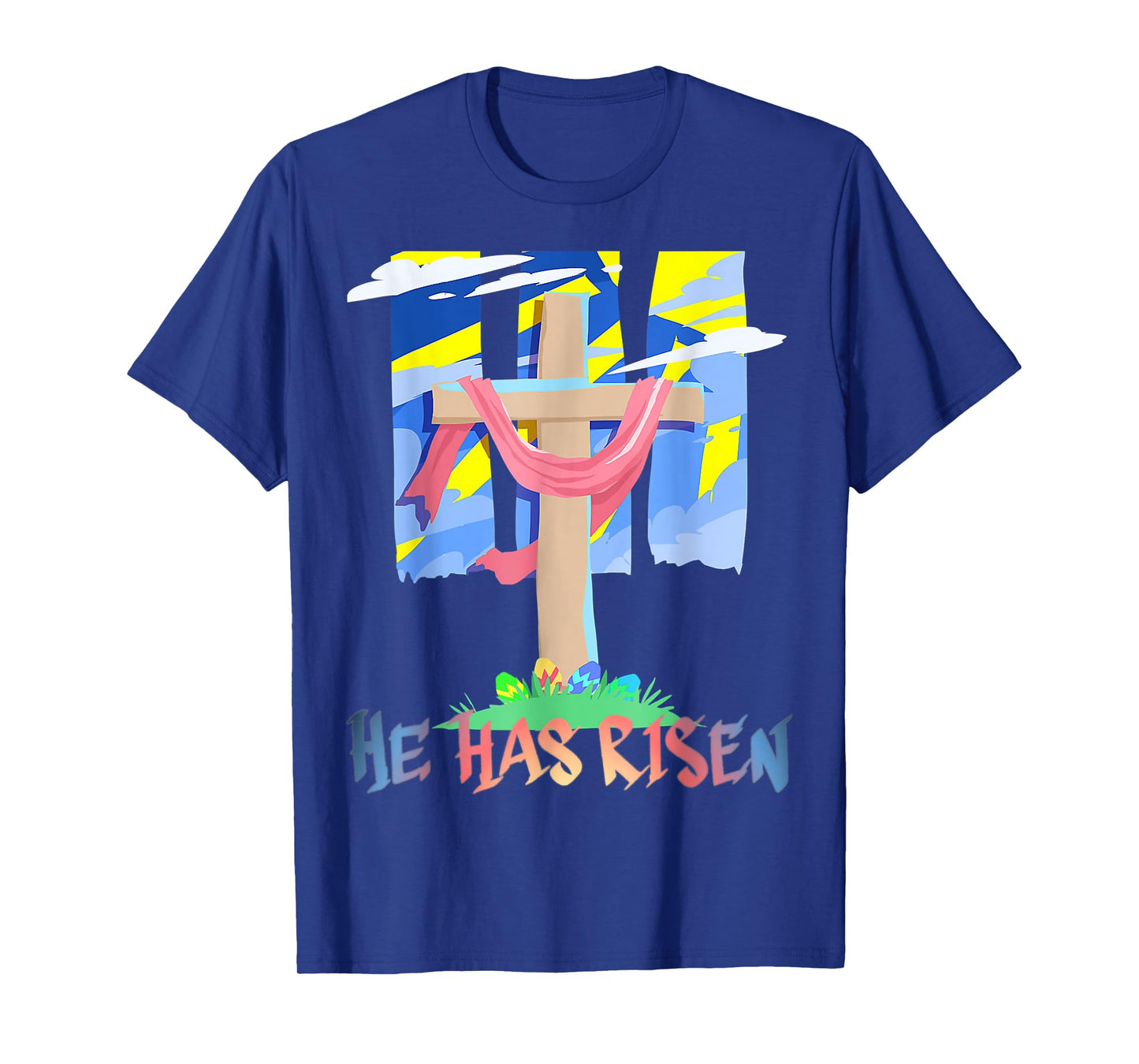 He Has Risen Christian Easter Resurrection Sunday T-Shirt