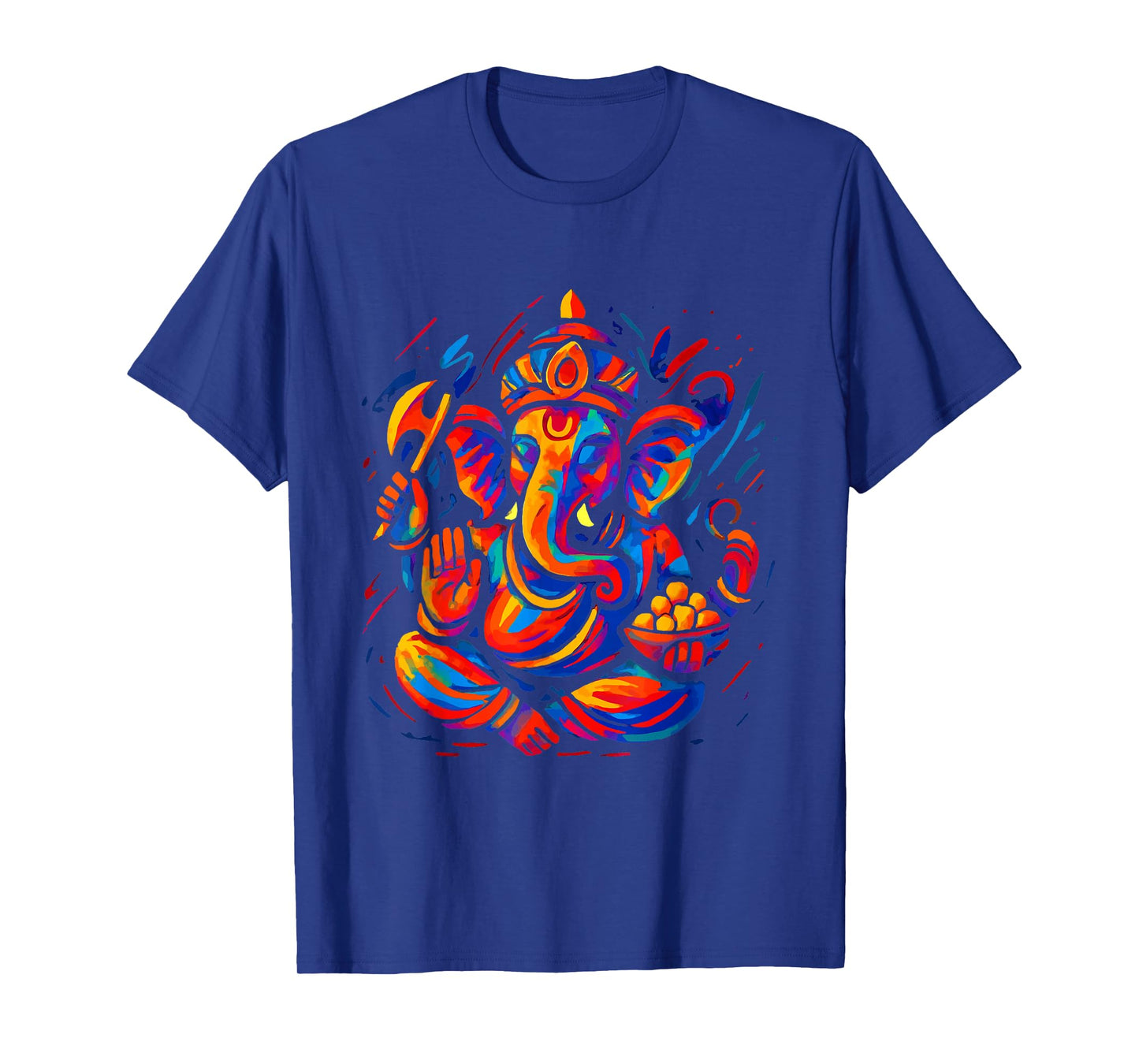 Ganesh Symbol Yoga Hindu Elephant God Ganesha Puja T-Shirt