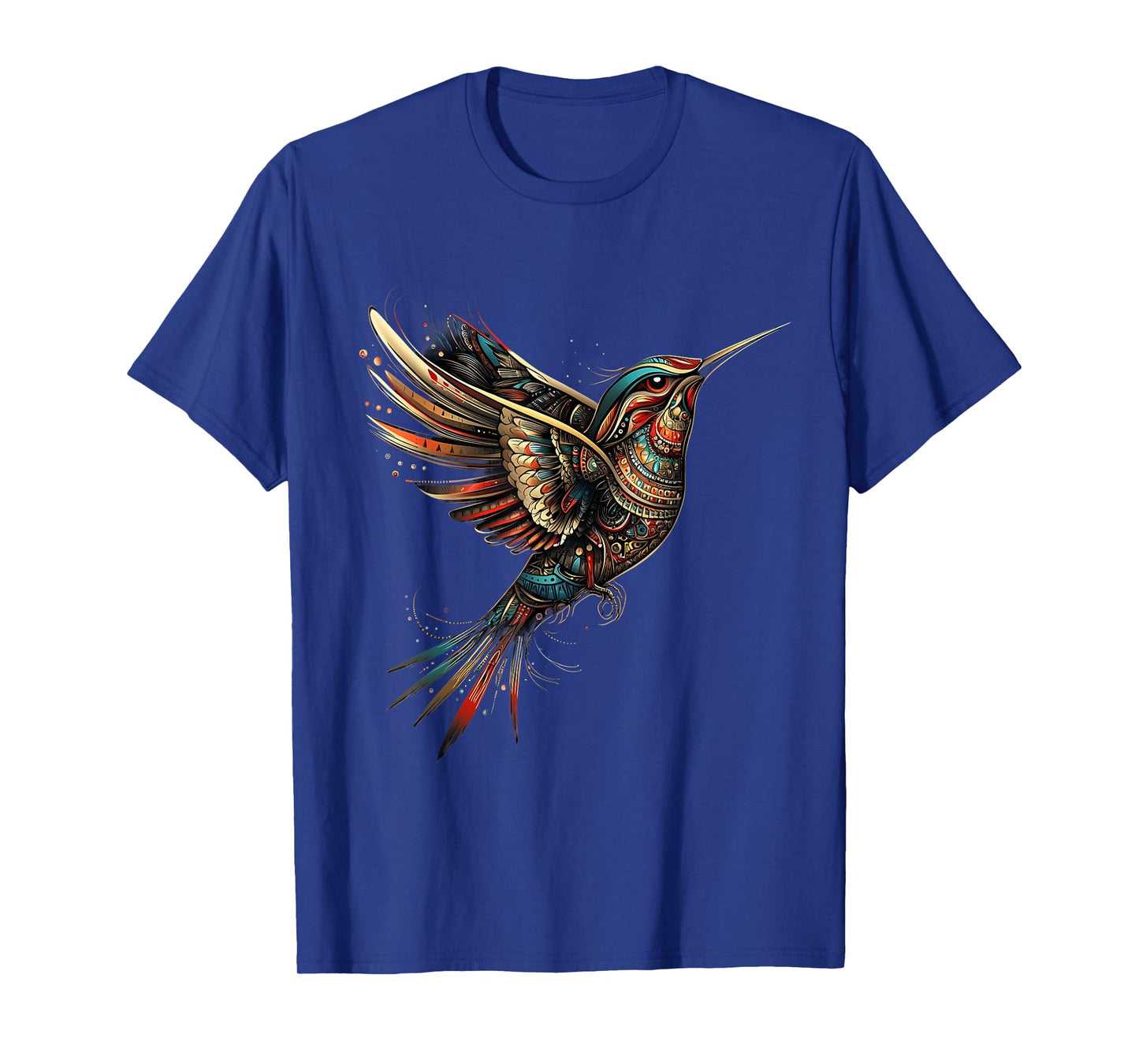 Aztec God Humming Bird Quetzalcoatl Toltec Inca Mayan T-Shirt