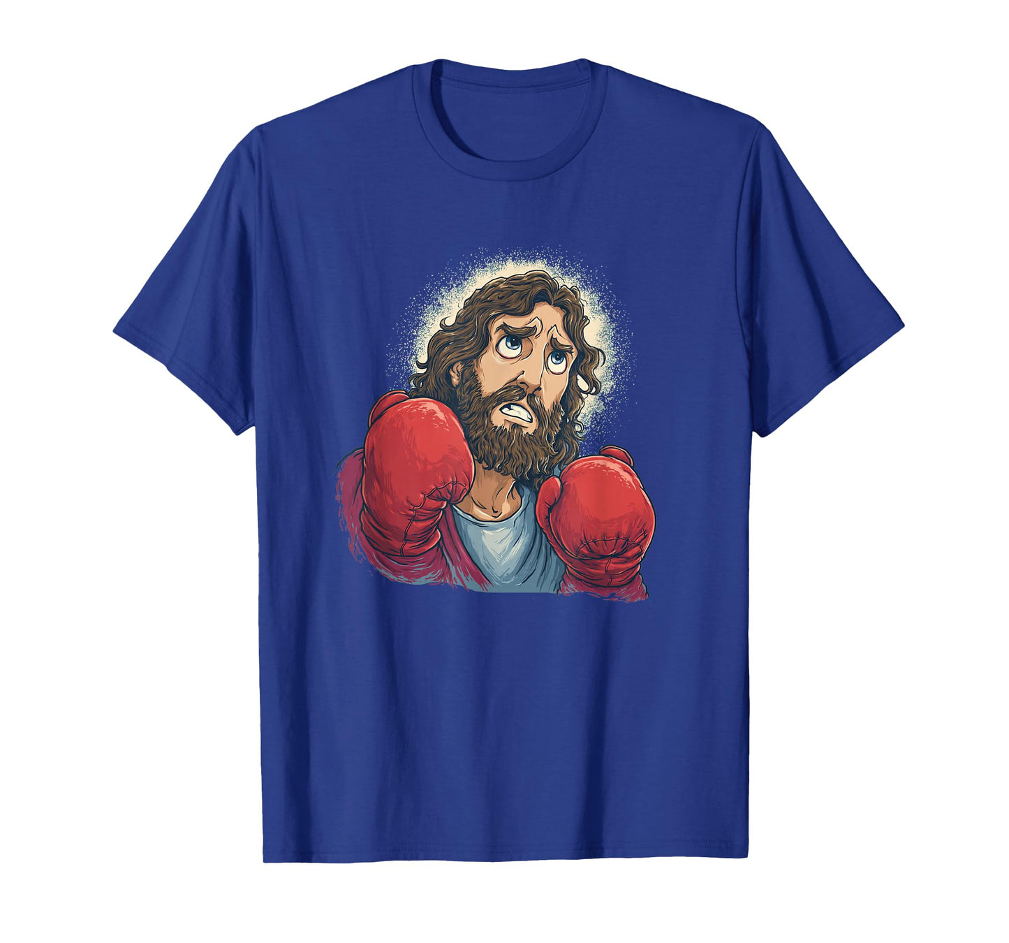 Pretty Jesus Christ Boxing Graphic T-Shirt