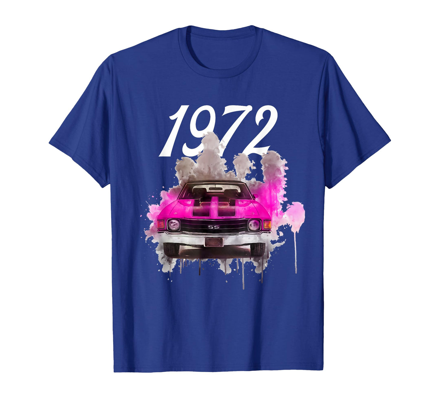 1972 72 Chevelle SS Trending Chevys Muscle Pink Car T-Shirt