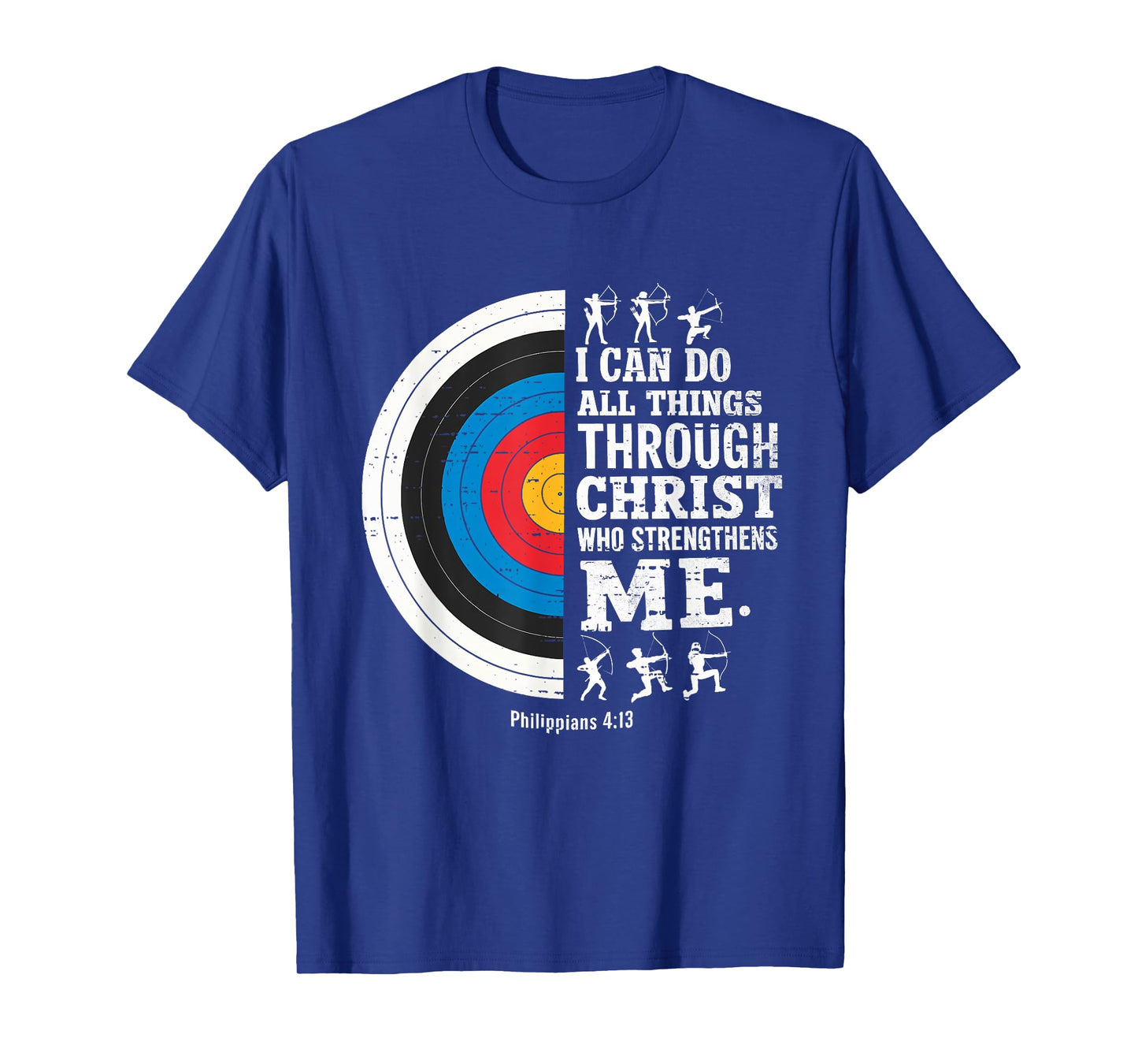 Christian Archery I Can Do All Things Religious Faith T-Shirt