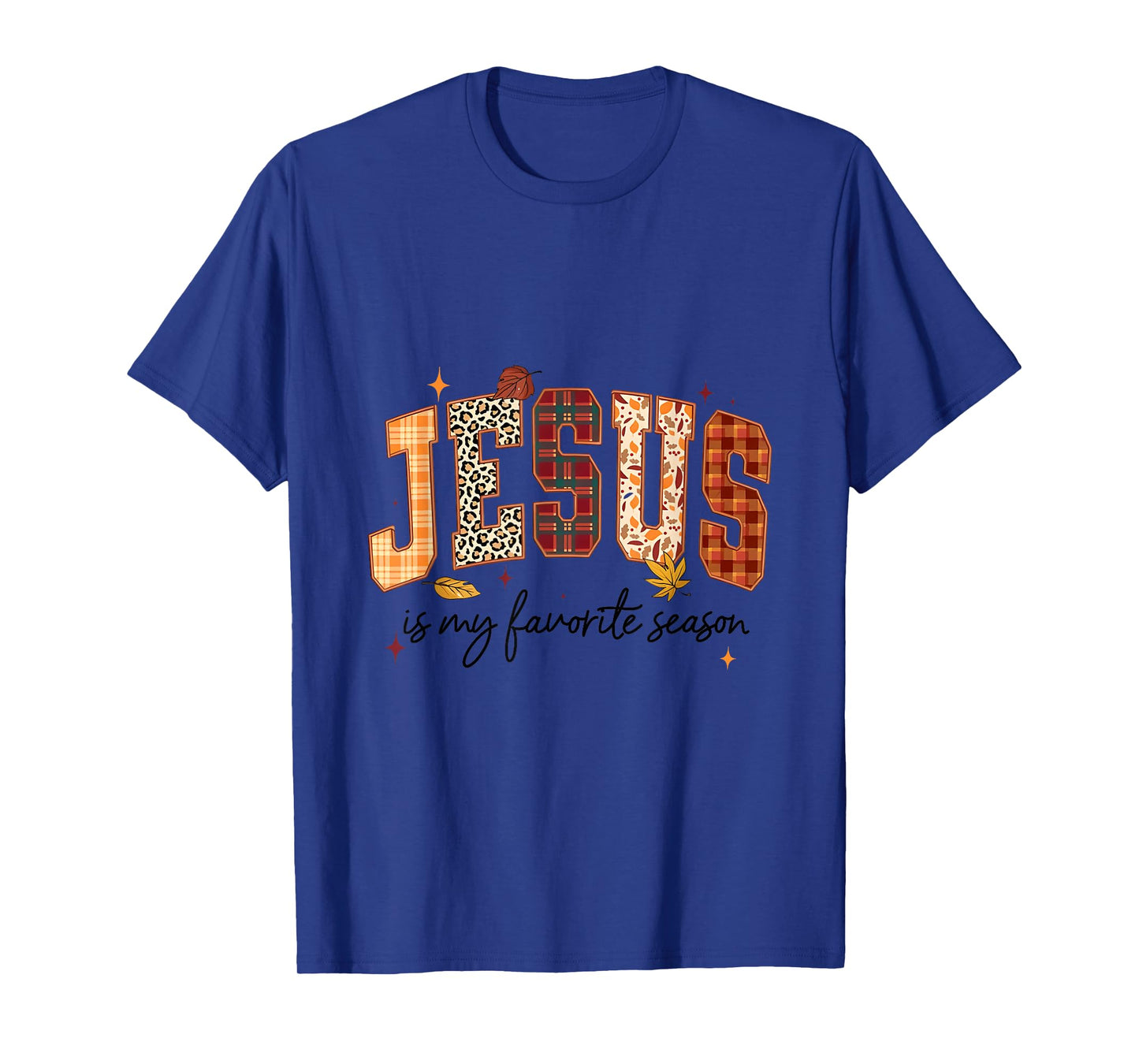 Vintage Jesus is My Favorite Season Fall Jesus Christian T-Shirt