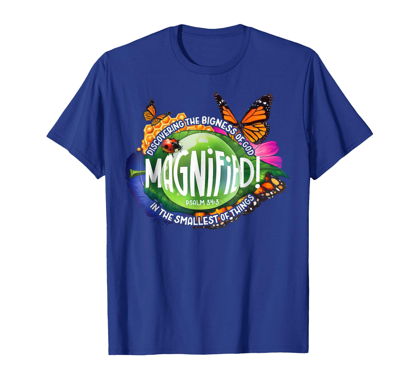 Magnified VBS 2025 Discovering the Bigness of God Christian T-Shirt