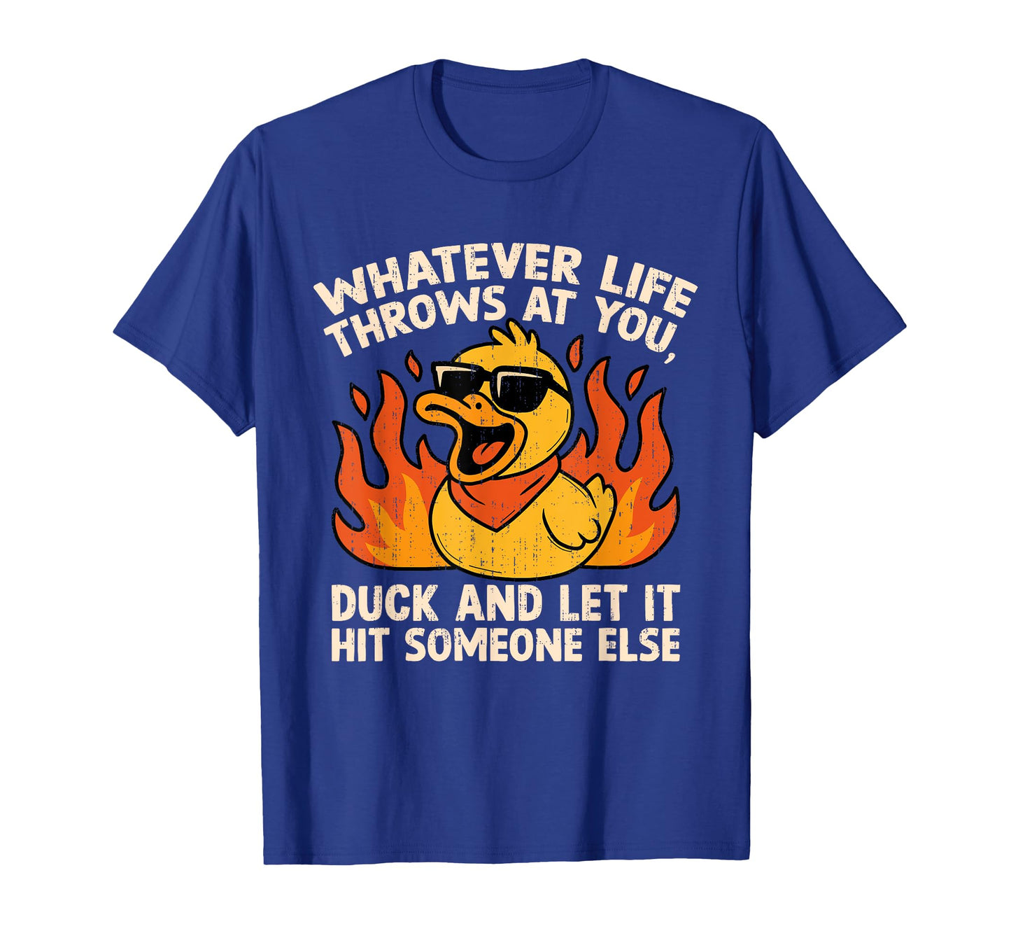 Funny Saying Duck Joke Quote Humor Duck Meme Sarcastic Meme T-Shirt
