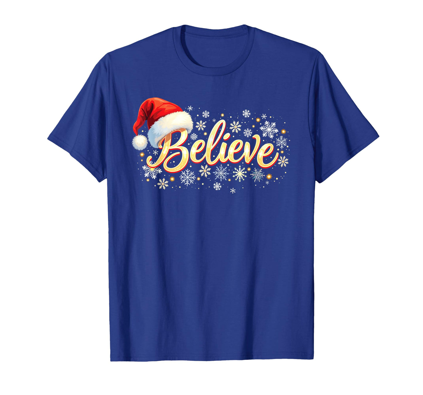 Believe Christmas Shirt Believe Santa T-Shirt