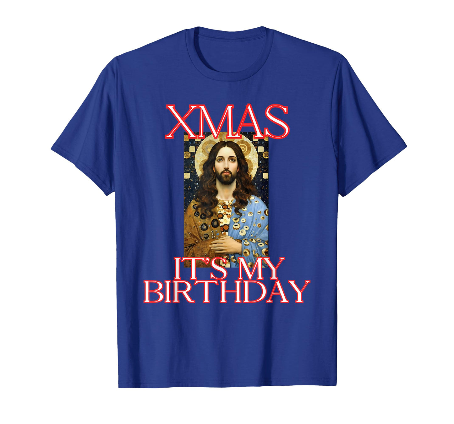 Xmas It's My Birthday Say Jesus Style Christmas Funny Gifts T-Shirt