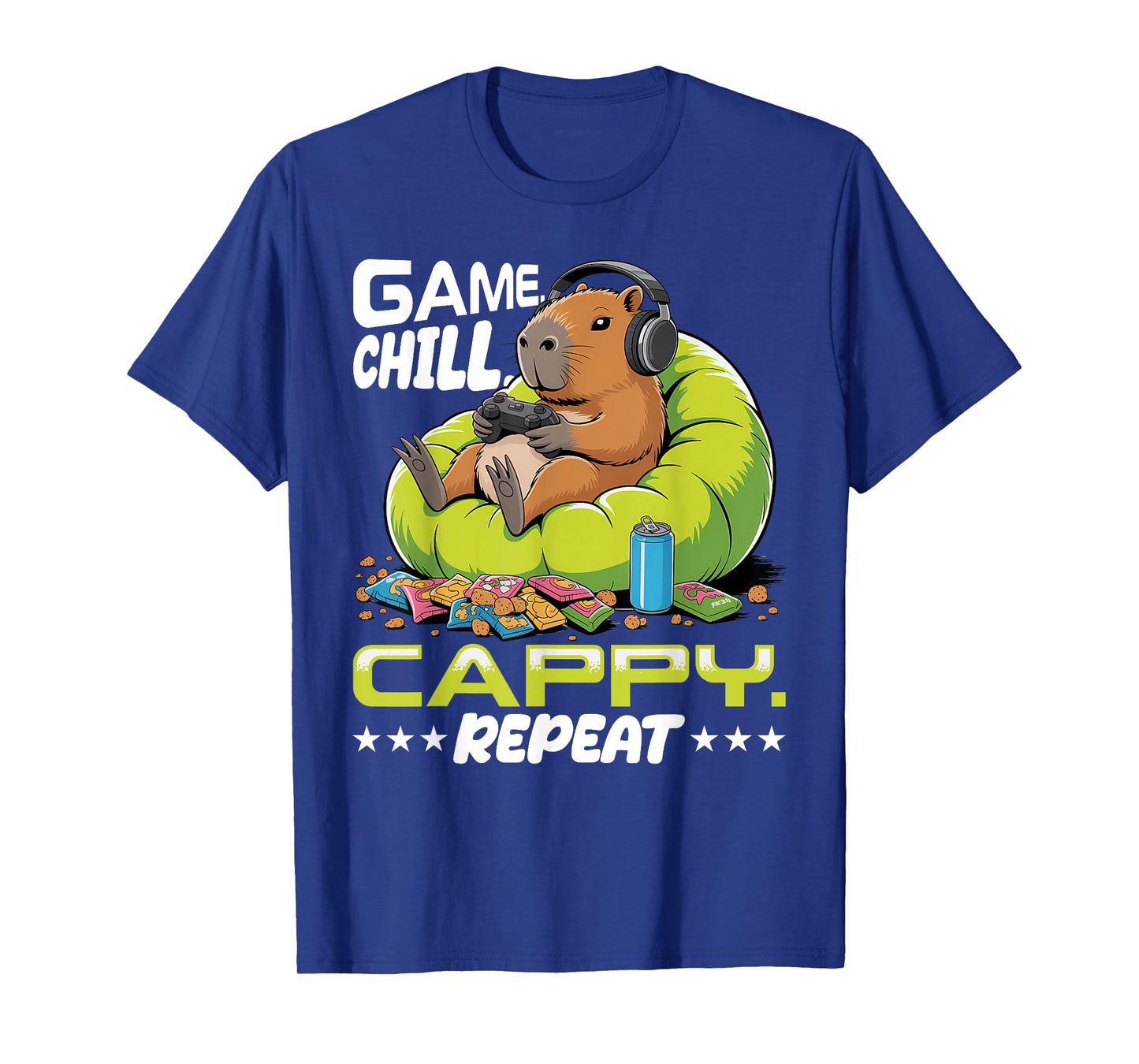 Capybara Gamer Gaming T-Shirt