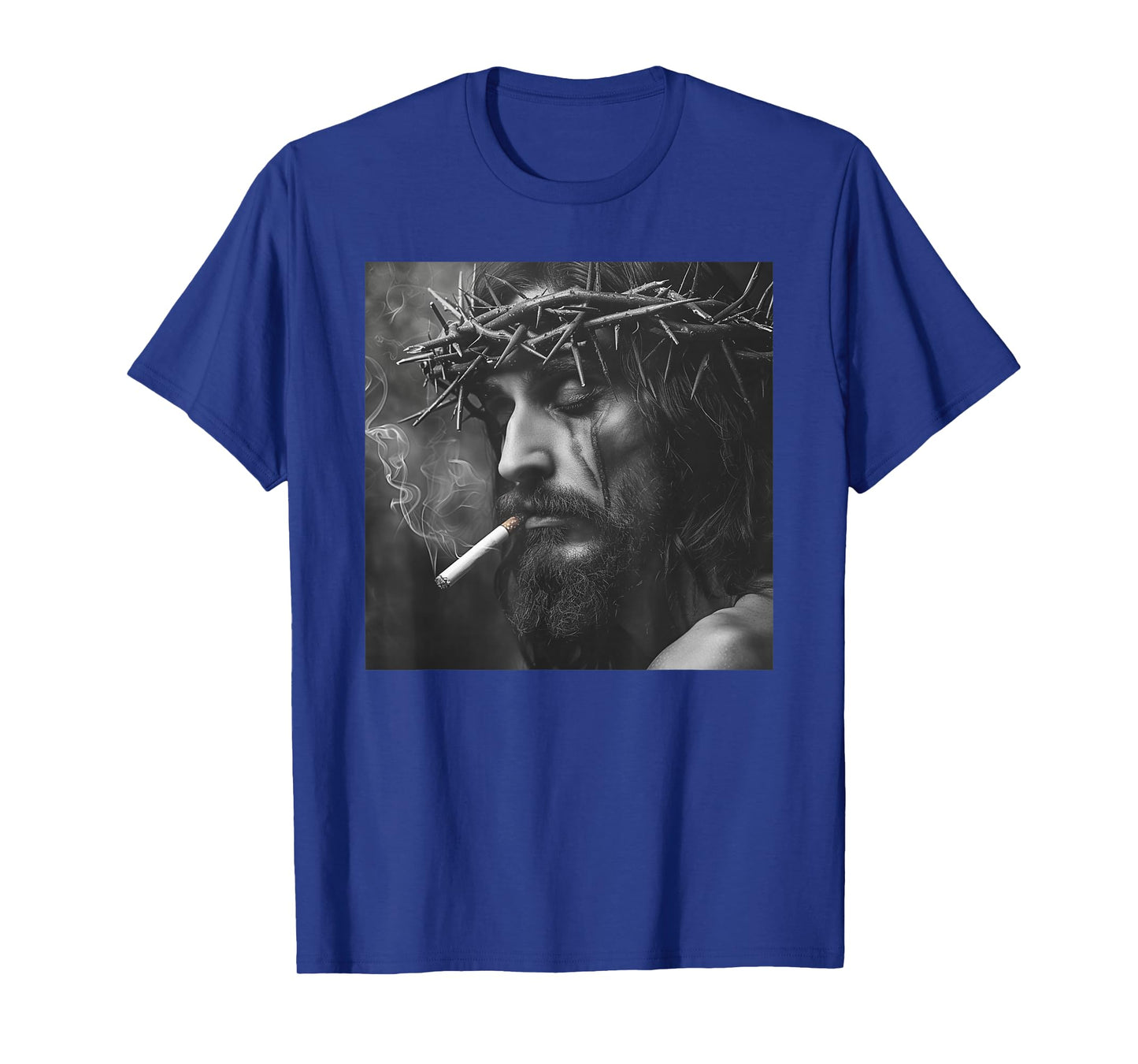 Cooler Jesus Christ Smokes, Resistance, Rebellious Jesus T-Shirt
