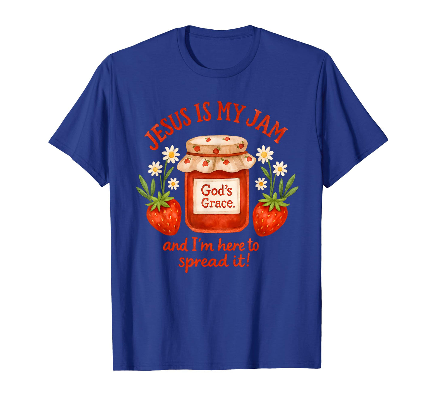 Jesus is My Jam Christian Faith Design T-Shirt