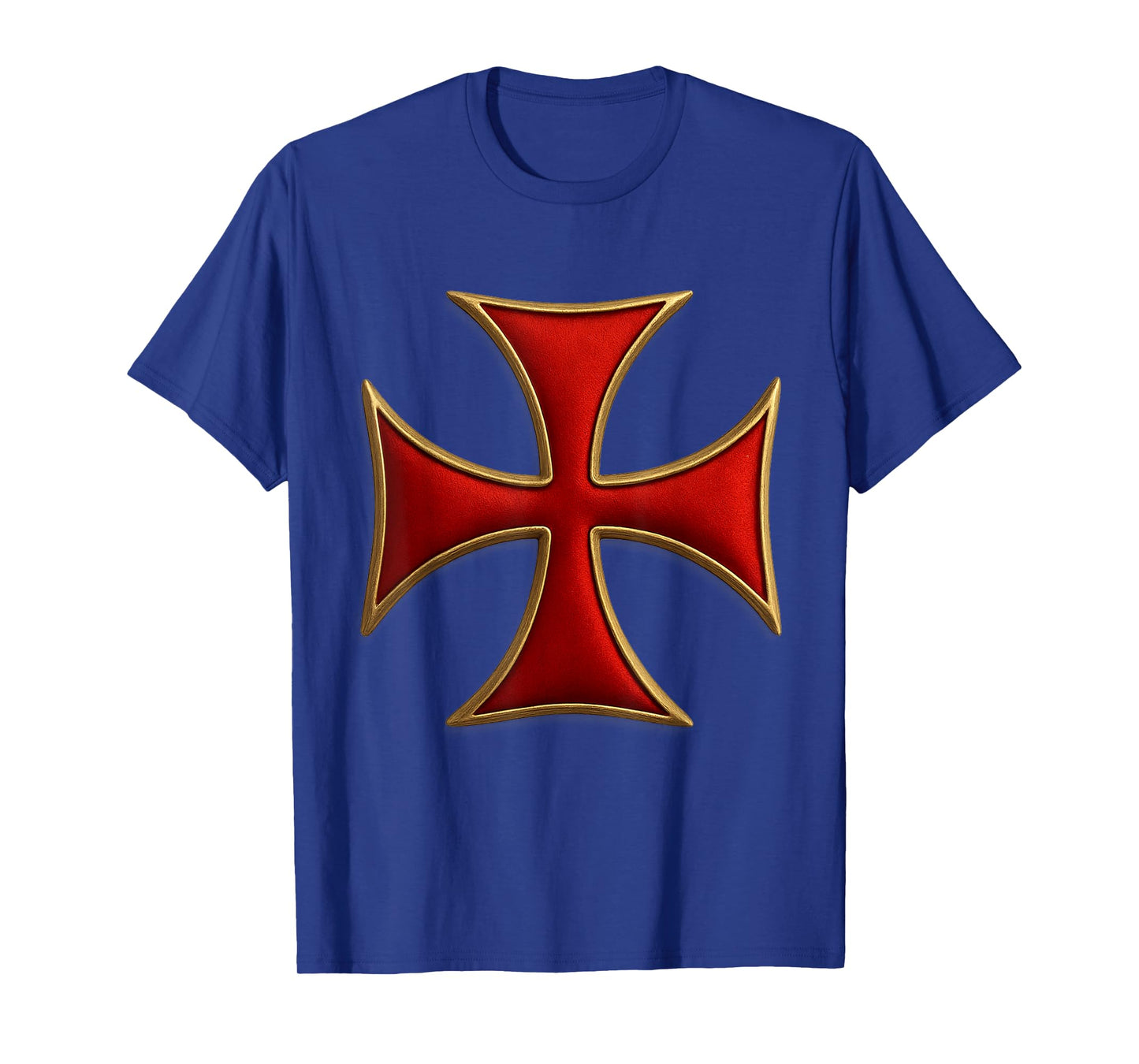 Cross Pattee - Christian Knight - Templar Cross T-Shirt