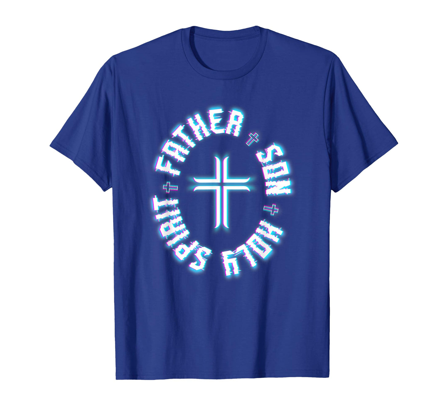 Christian Father Son Holy Spirit Ghost Trinity Faith Prayer T-Shirt