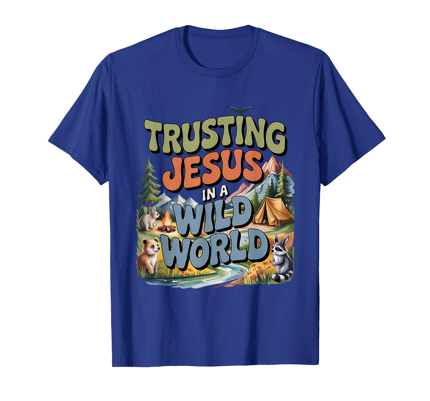 True North VBS 2025 Christian Summer Trusting Jesus Camp T-Shirt