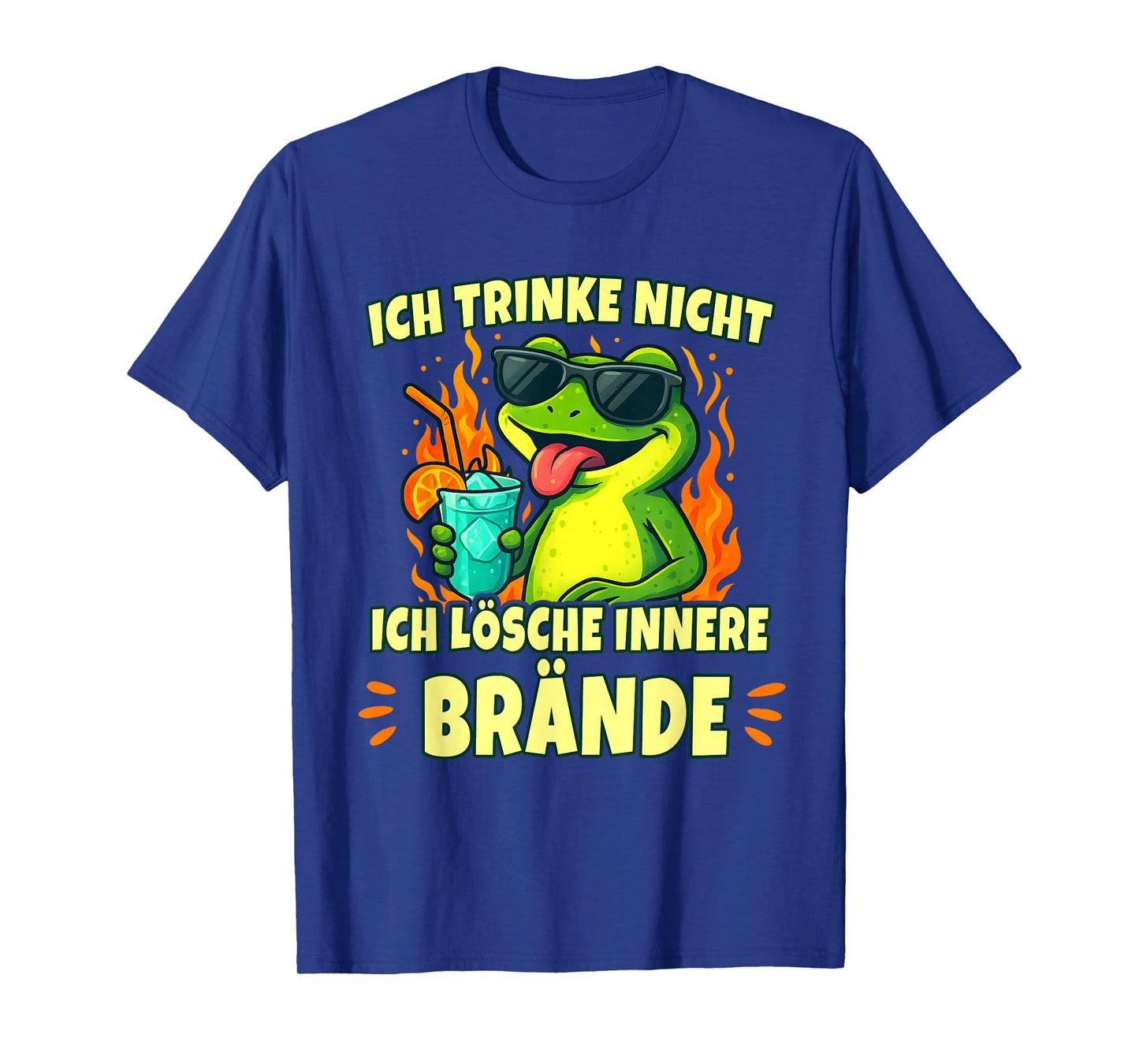 Frog Sayings Clothing – Ich Lösche innere Brände Funny T-Shirt