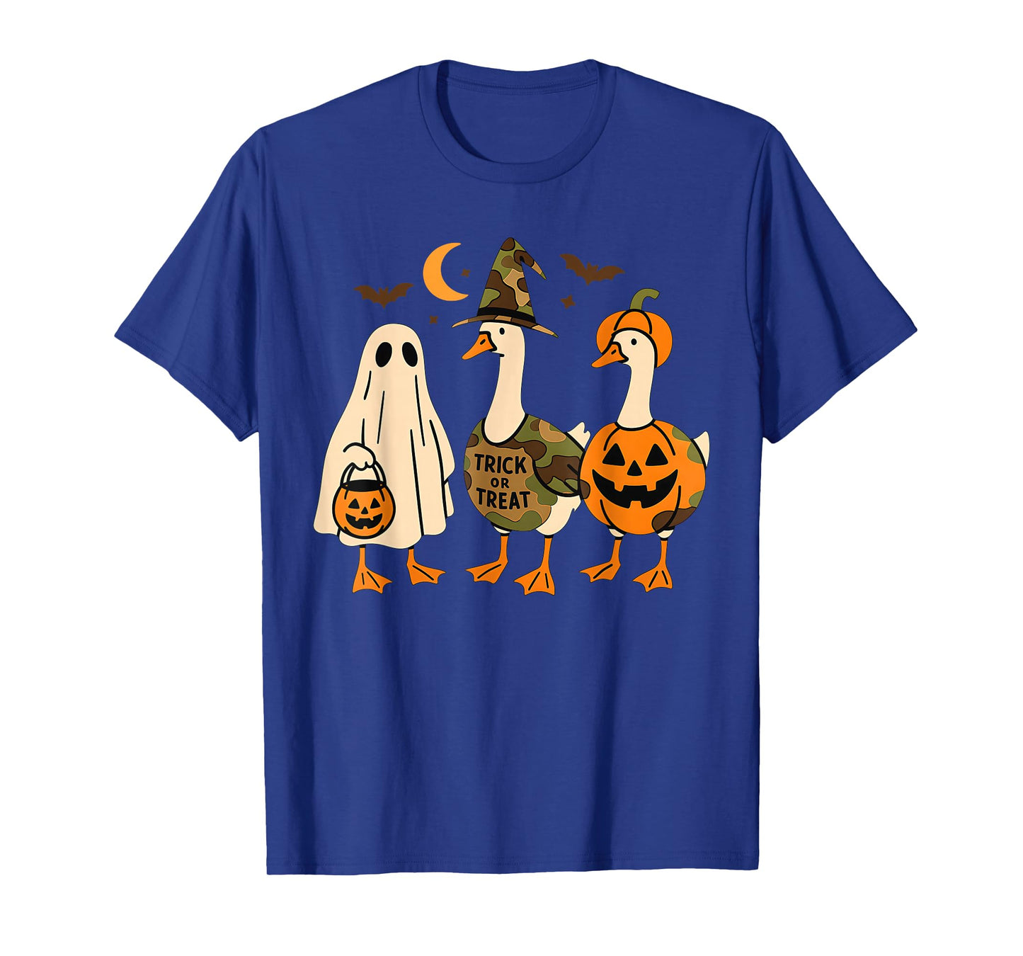 Funny Duck Duck Boo Halloween Costume Duck T-Shirt