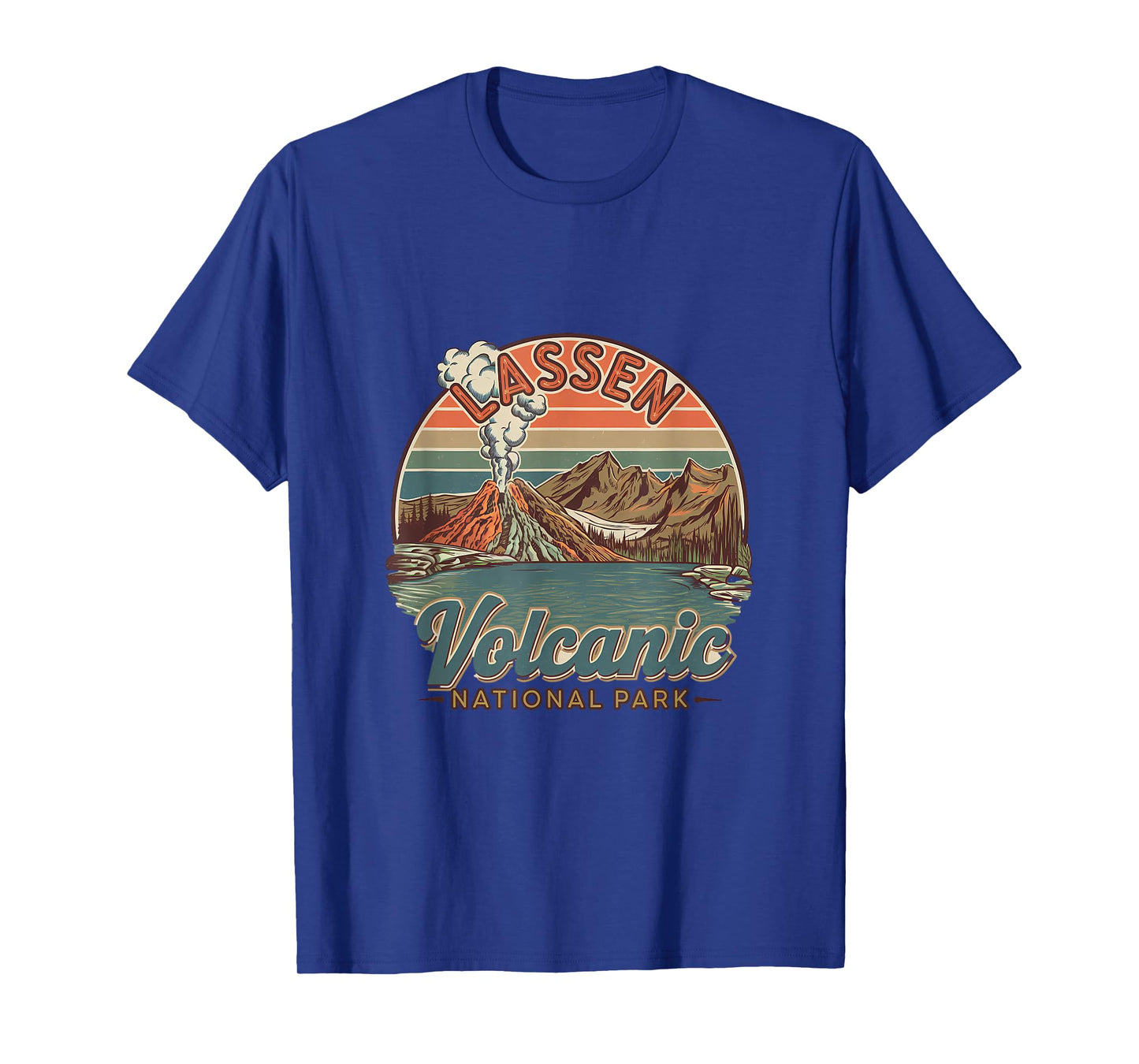 Lassen Volcanic National Park Scenic Landscape T-Shirt